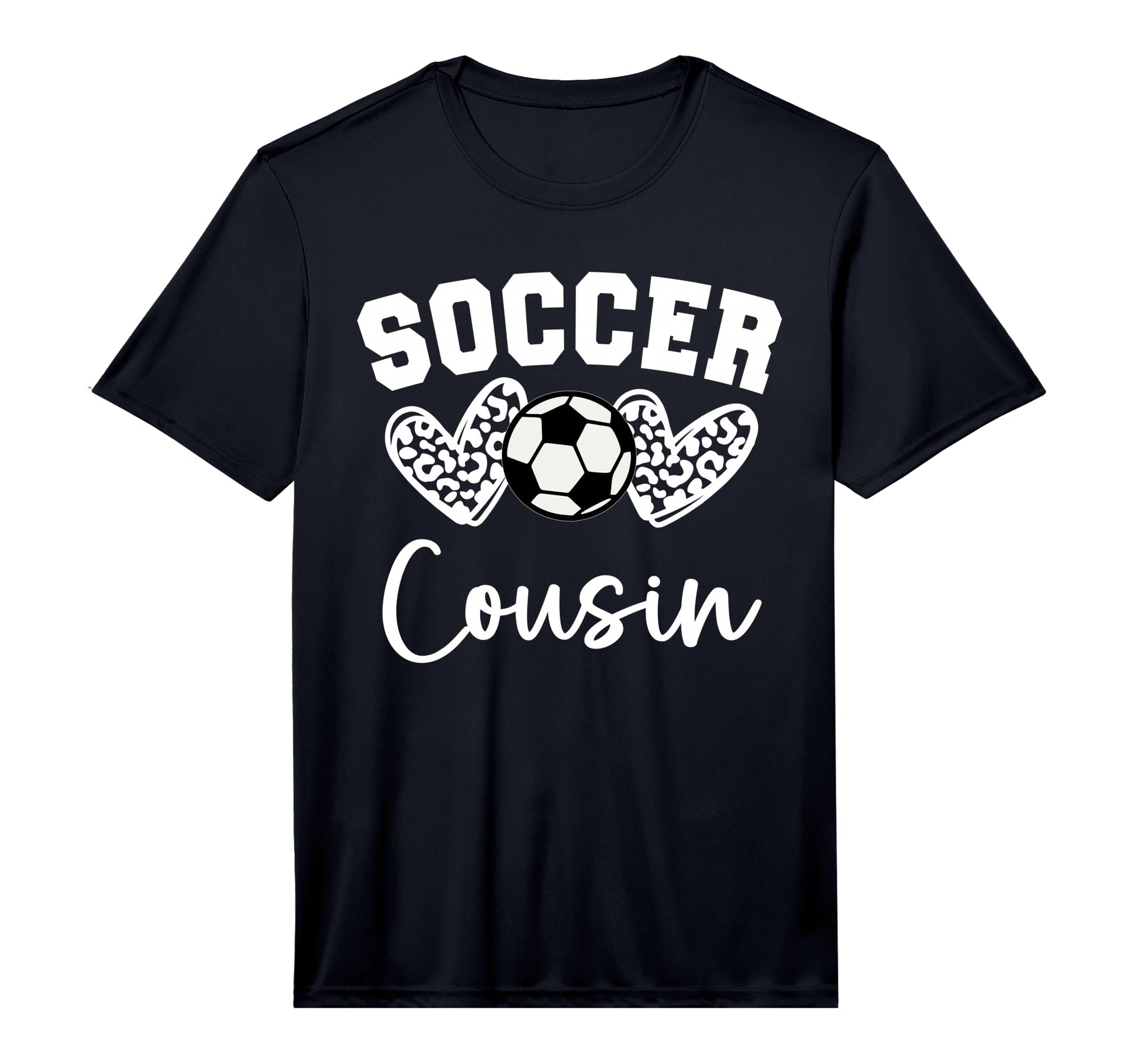 Soccer Cousin Matching Family Soccer T-Shirt - Casual Everyday Wear Unisex - T-Shirt, Sweatshirt, Hoodie