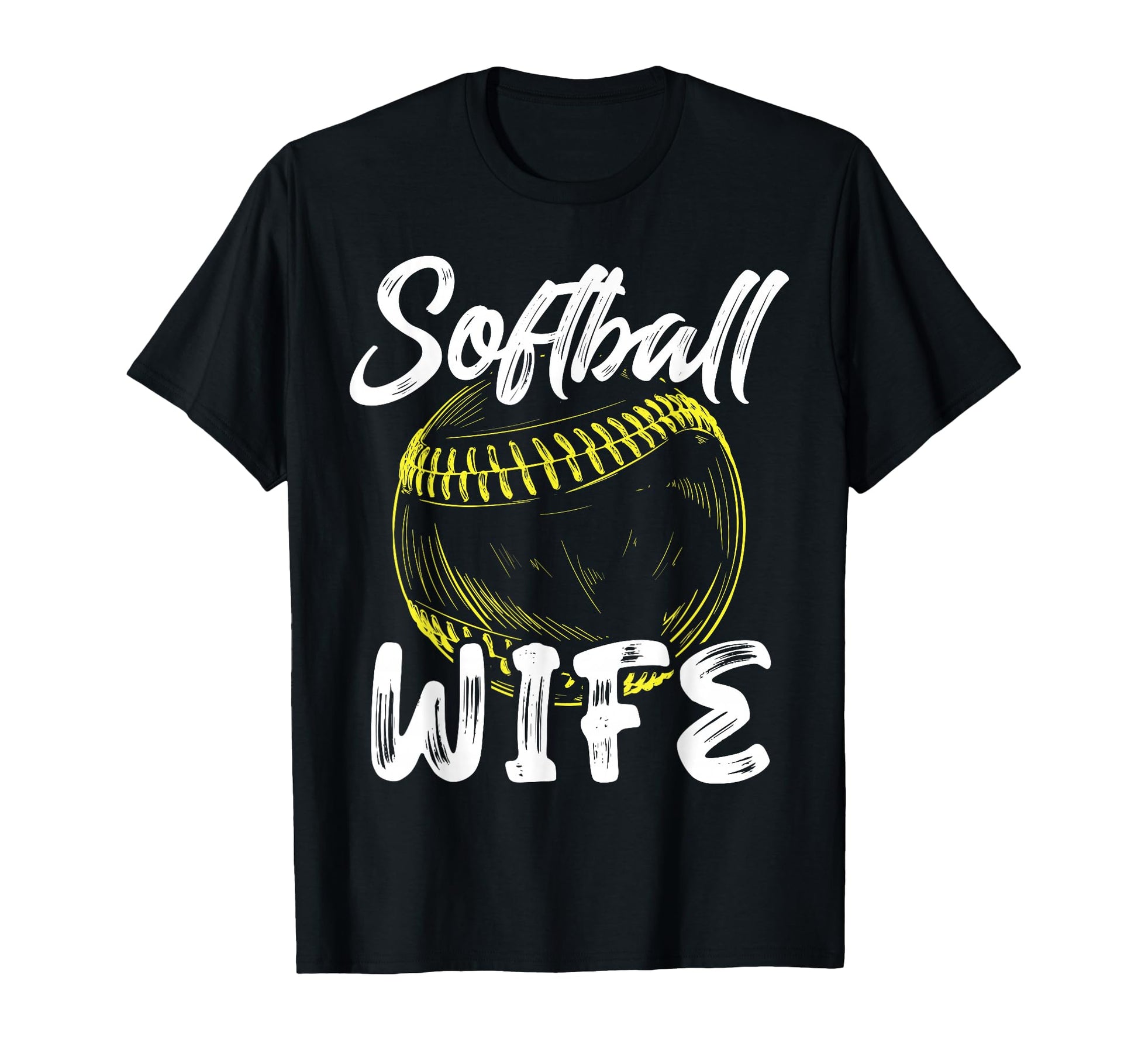 Softball Wife Family Matching Players T-Shirt - Trendy Graphic for Adults - T-Shirt, Sweatshirt, Hoodie