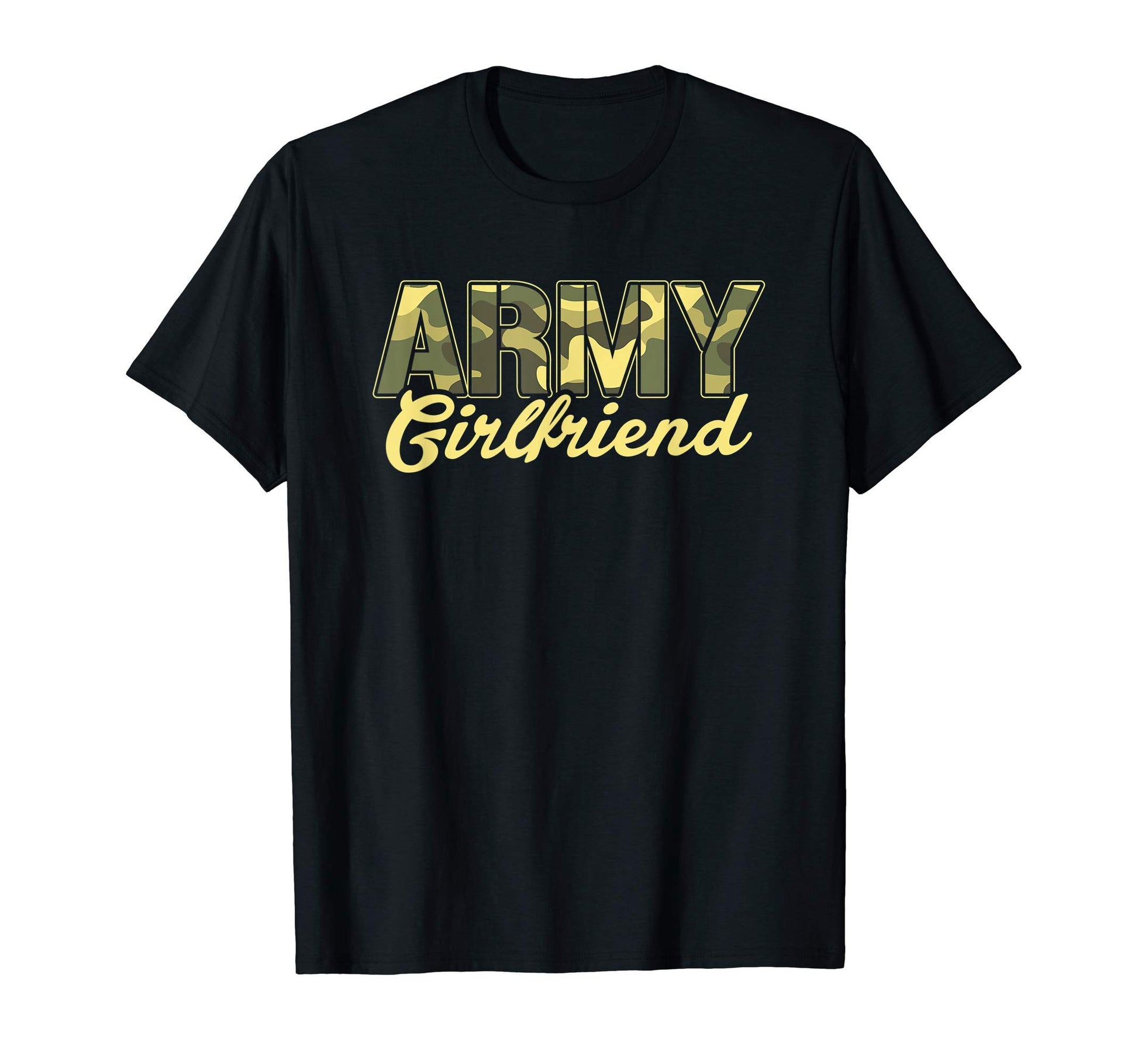 Proud Army Girlfriend Us Military T-Shirt - Graphic Print for Adults - T-Shirt, Sweatshirt, Hoodie