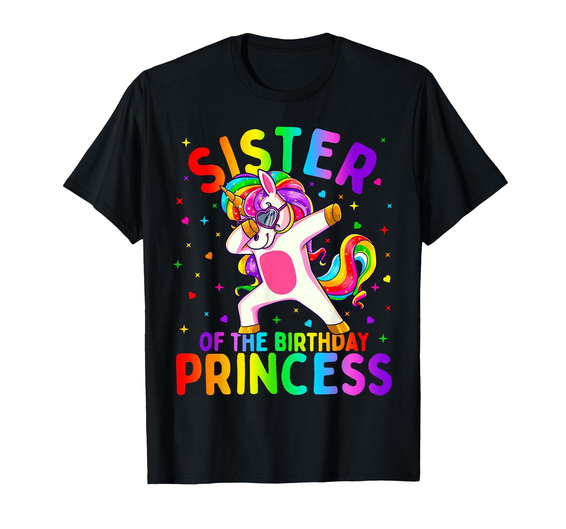 Sister Birthday Princess Dabbing T-Shirt - Streetwear Style Men Women - T-Shirt, Sweatshirt, Hoodie