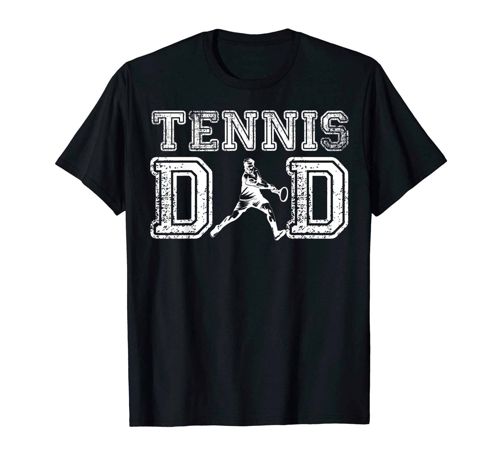 Tennis Dad Player Daddy Funny T-Shirt - Minimalist Print for Adults - T-Shirt, Sweatshirt, Hoodie