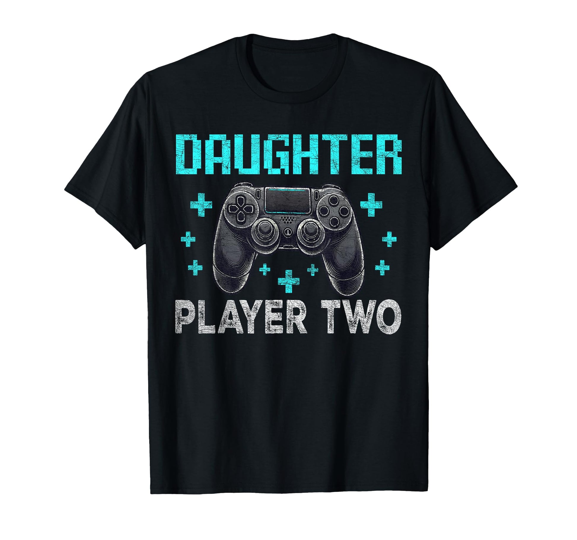 Gamer Dad Fathers Day Dad Daughter T-Shirt - Custom Art Print Unisex - T-Shirt, Sweatshirt, Hoodie