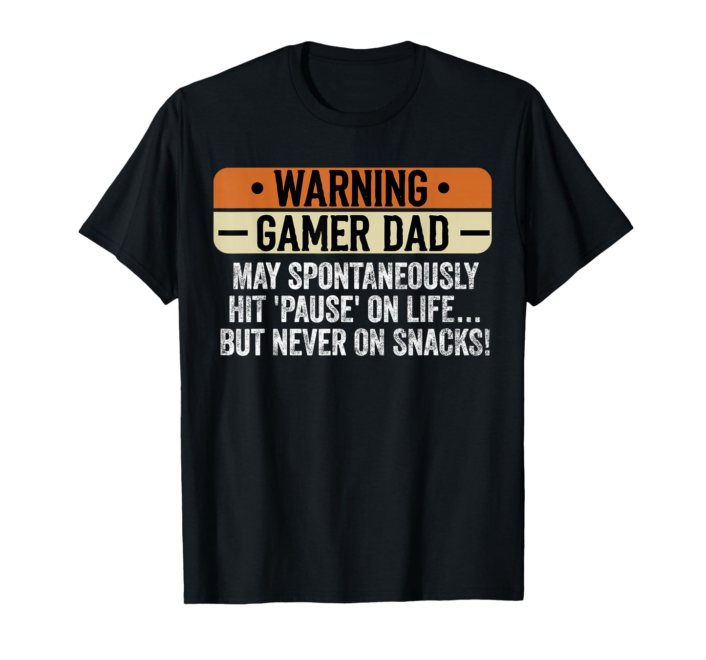 Warning Gaming Dad Video Game Father T-Shirt - Custom Art Print Men Women - T-Shirt, Sweatshirt, Hoodie