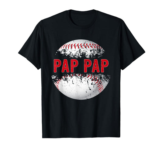 Baseball Softball Lover Ball Pap Pap T-Shirt - Casual Everyday Wear Unisex - T-Shirt, Sweatshirt, Hoodie