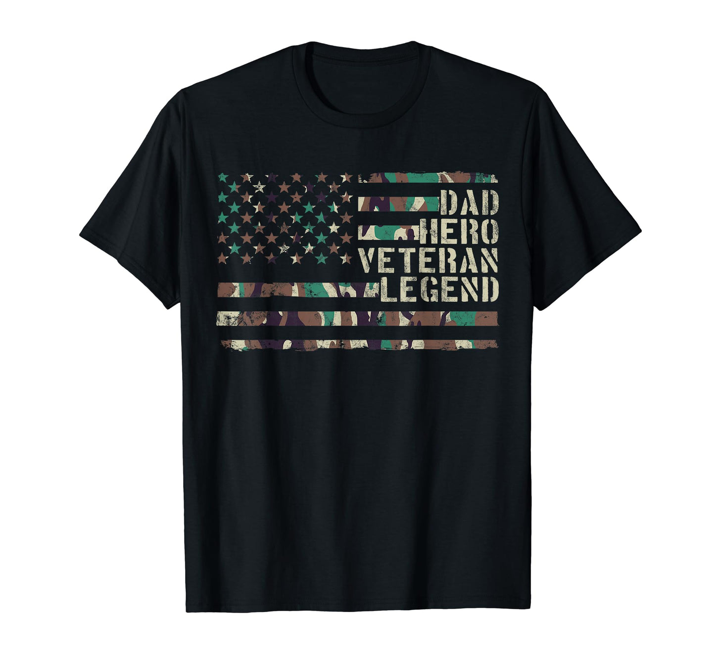 Veteran Dad Gifts Veteran Dad Birthday T-Shirt - Graphic Print for Adults - T-Shirt, Sweatshirt, Hoodie