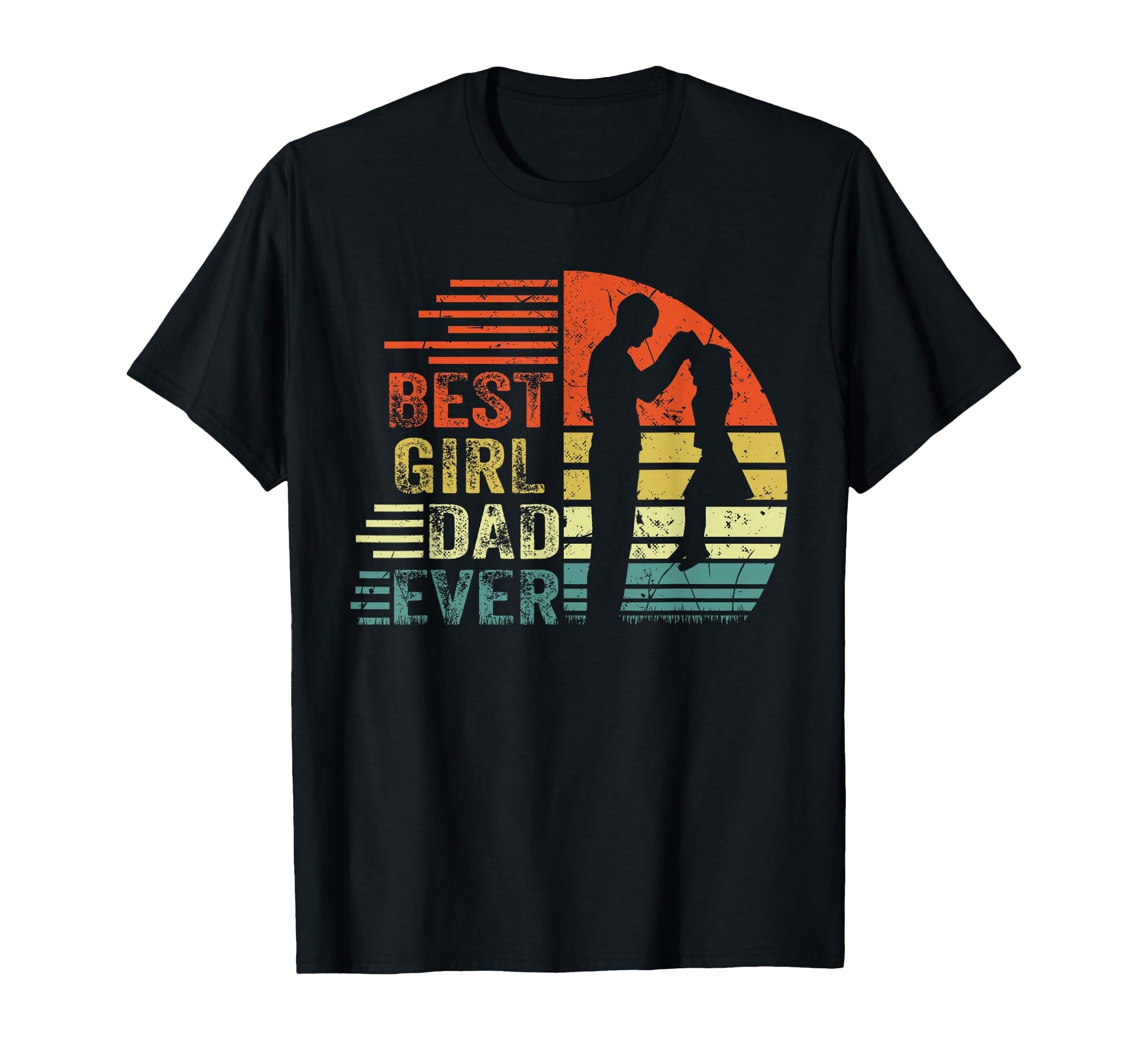 Myassil Daddy Daughter Fathers Day T-Shirt - Custom Art Print for Adults - T-Shirt, Sweatshirt, Hoodie