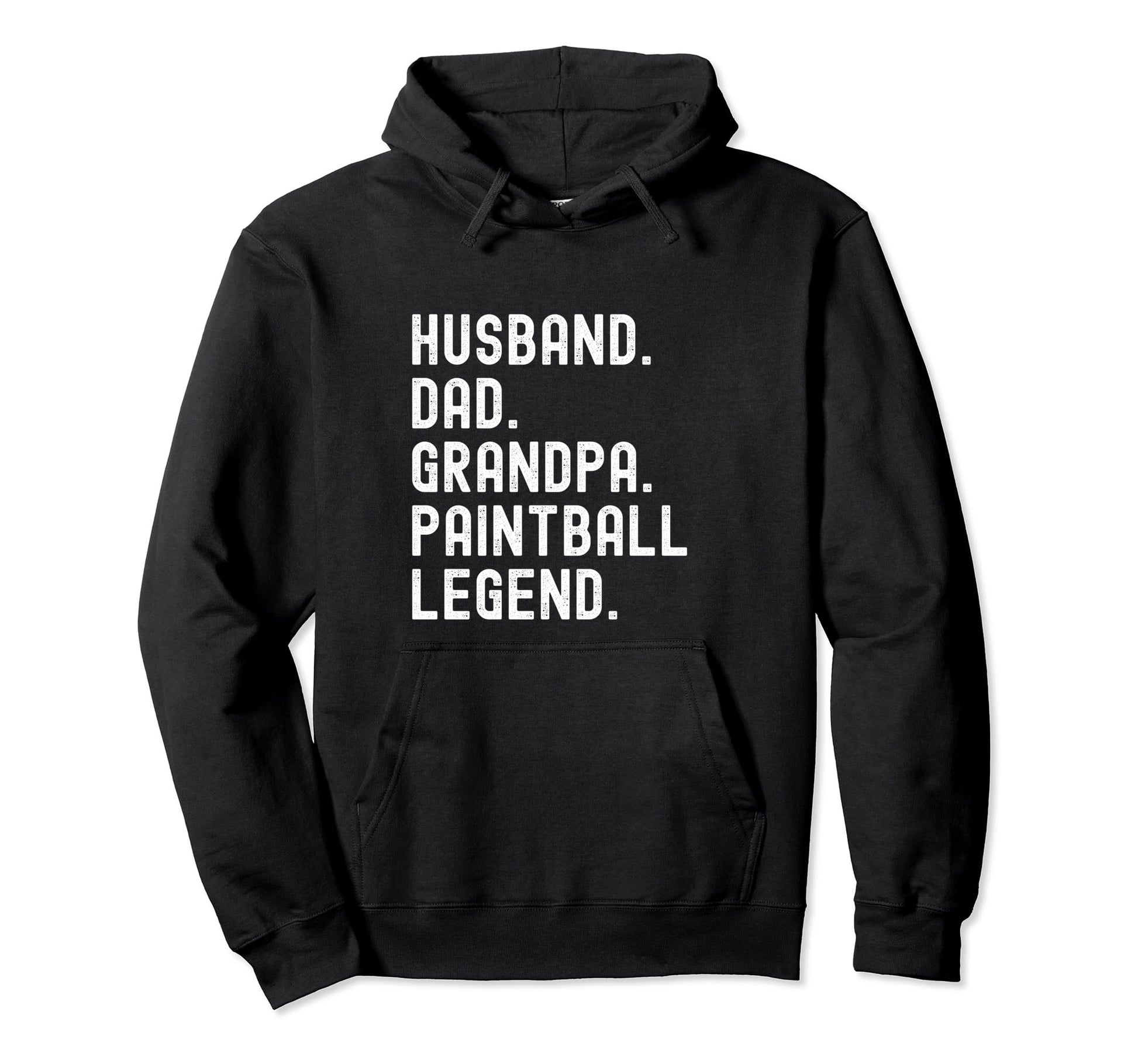Husband Dad Grandpa Paintball Legend Hoodie - Unique Graphic Men Women - T-Shirt, Sweatshirt, Hoodie