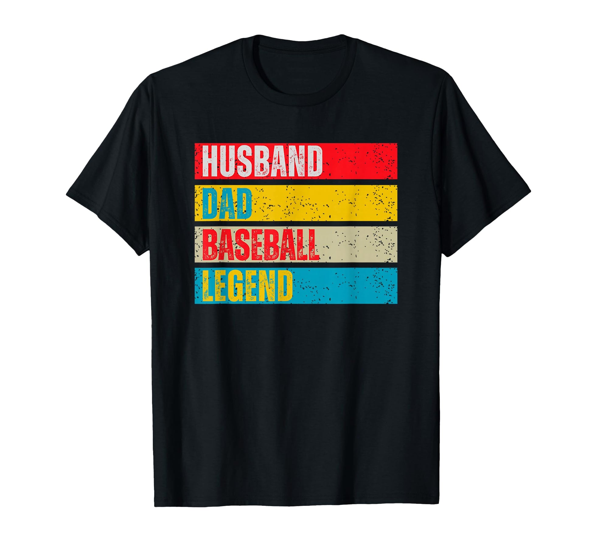 Mens Husband Dad Baseball Legend T-Shirt - Minimalist Print for Adults - T-Shirt, Sweatshirt, Hoodie