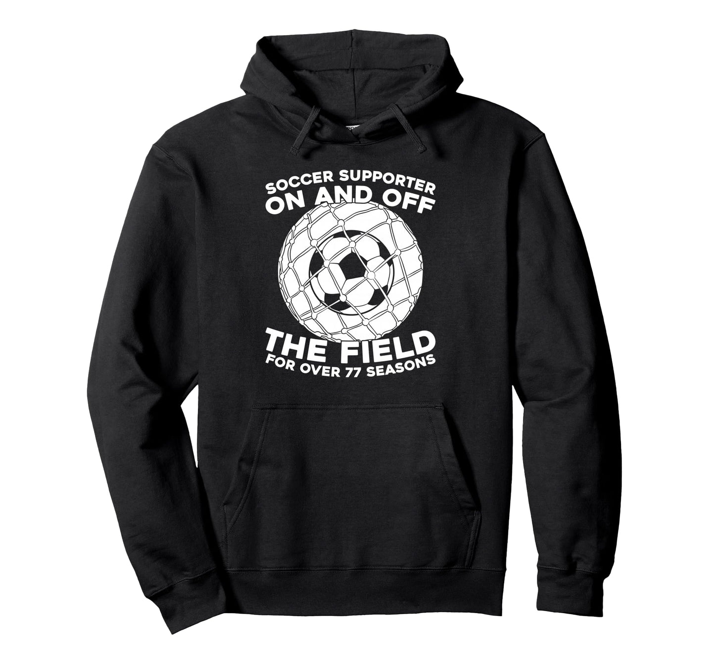 77 Years Old Player Team Sports Hoodie - Aesthetic Graphic Men Women - T-Shirt, Sweatshirt, Hoodie