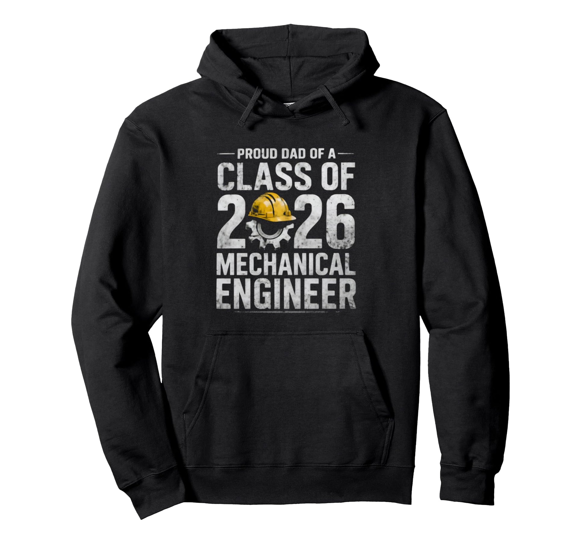 Proud Dad Class 2026 Mechanical Hoodie - Aesthetic Graphic for Adults - T-Shirt, Sweatshirt, Hoodie