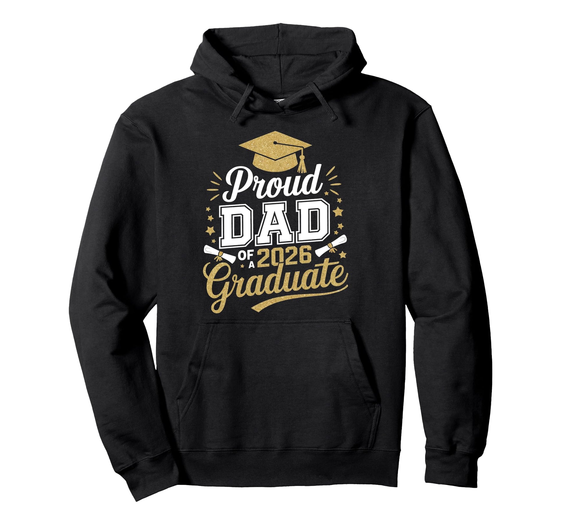 Dad Senior 2026 Proud Dad Class 2026 Hoodie - Unique Graphic Men Women - T-Shirt, Sweatshirt, Hoodie