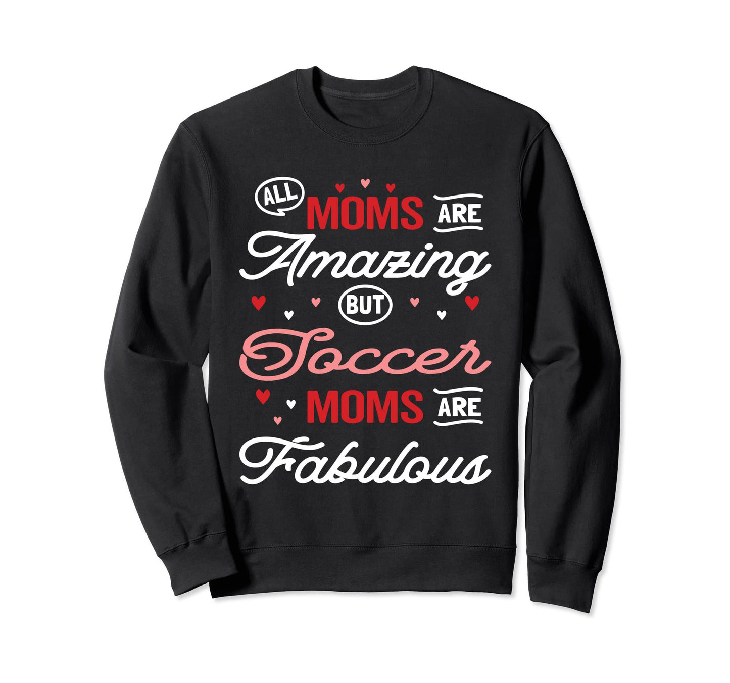 Soccer Mom Designs Hoodie - Trendy Graphic Unisex - T-Shirt, Sweatshirt, Hoodie