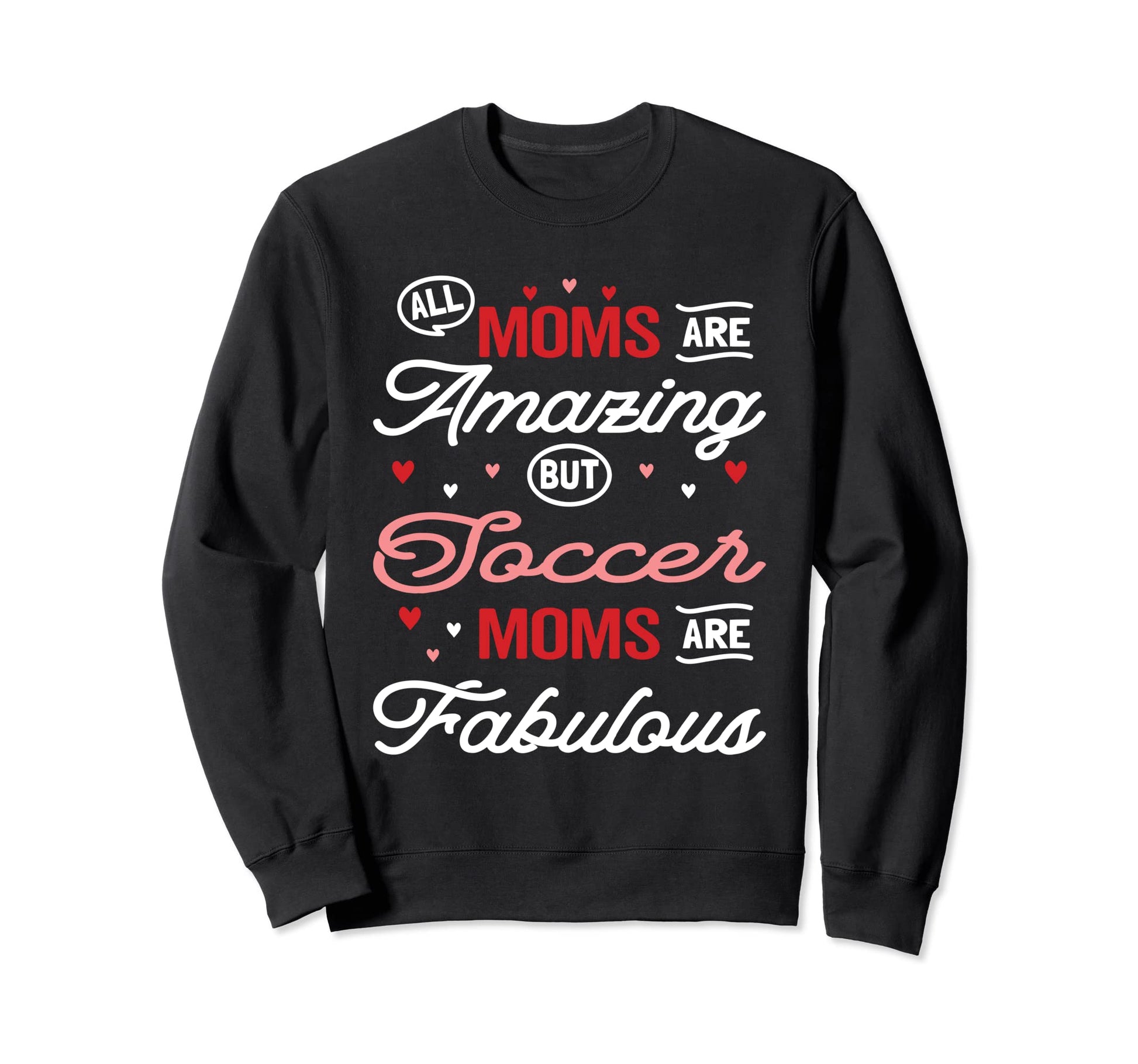 Soccer Mom Designs Hoodie - Trendy Graphic Unisex - T-Shirt, Sweatshirt, Hoodie