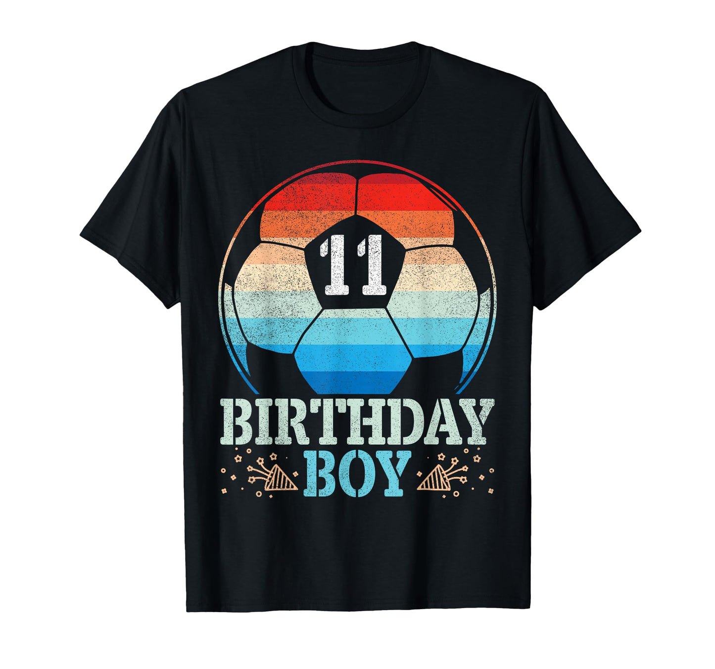 Playing Soccer Happy Birthday Player T-Shirt - Casual Everyday Wear Unisex - T-Shirt, Sweatshirt, Hoodie