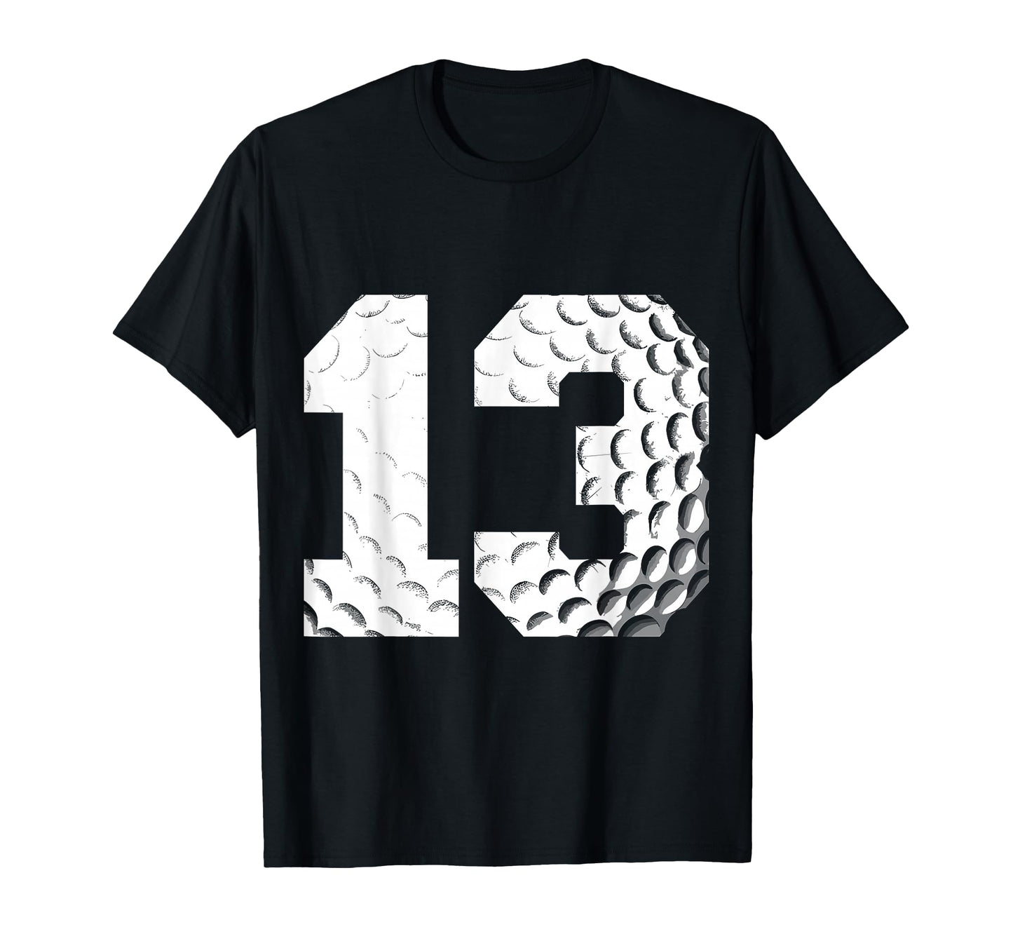 13Th Birthday Golf Player Golf 13 Years T-Shirt - Minimalist Print Unisex - T-Shirt, Sweatshirt, Hoodie
