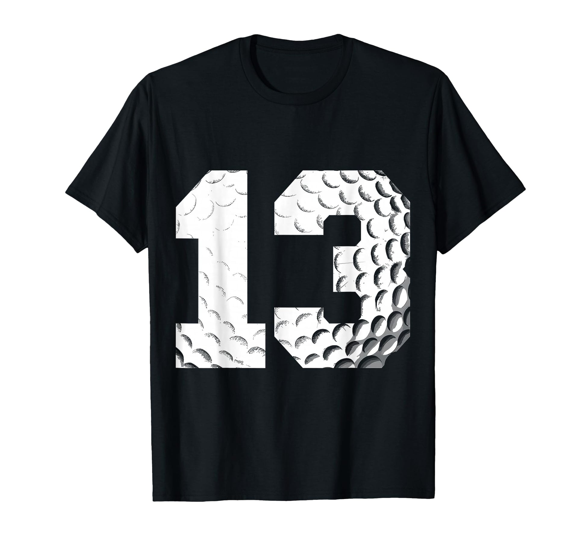 13Th Birthday Golf Player Golf 13 Years T-Shirt - Minimalist Print Unisex - T-Shirt, Sweatshirt, Hoodie