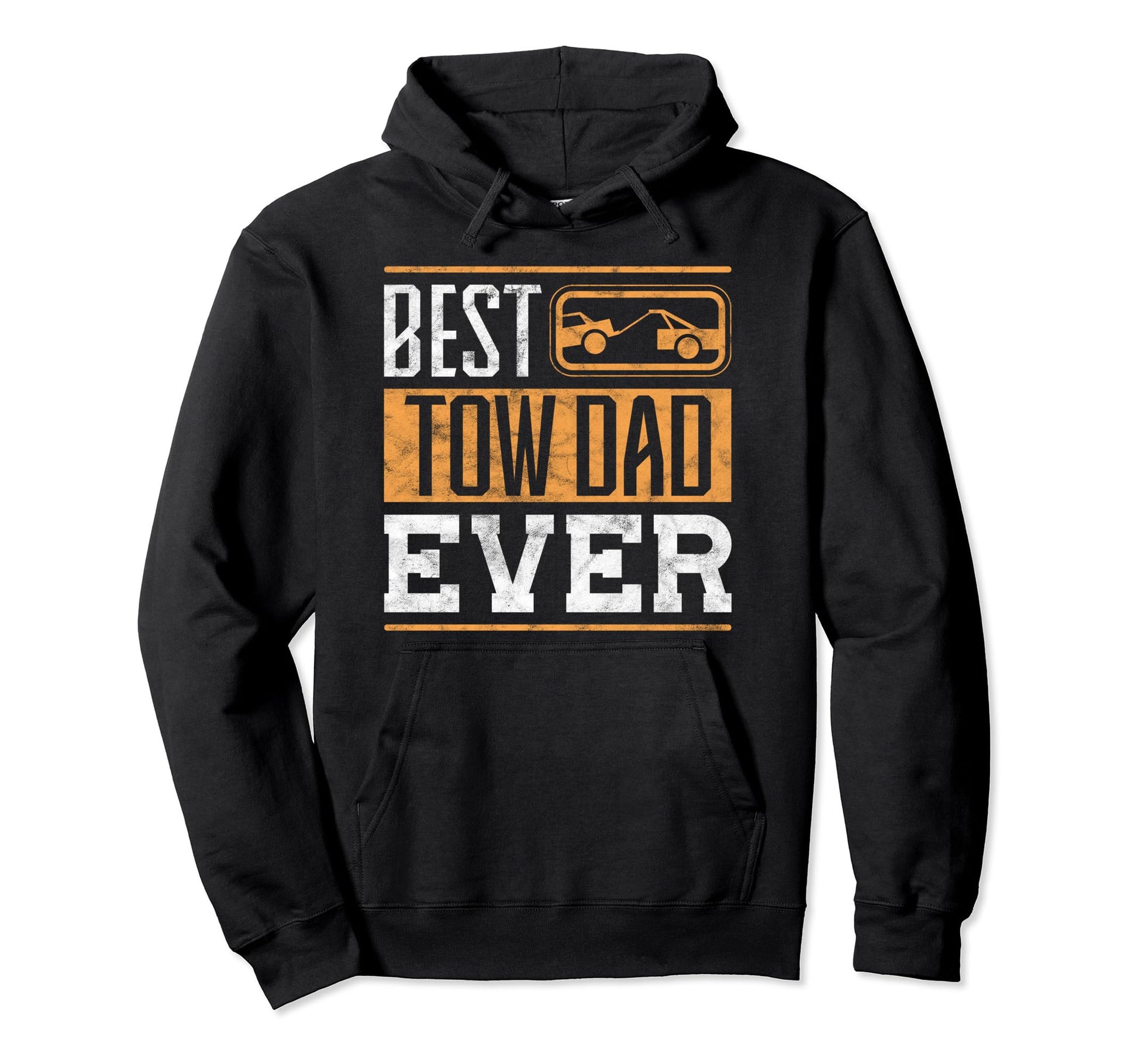 Fathers Day Best Tow Dad Ever Tow Trucker Hoodie - Custom Art Print Unisex - T-Shirt, Sweatshirt, Hoodie