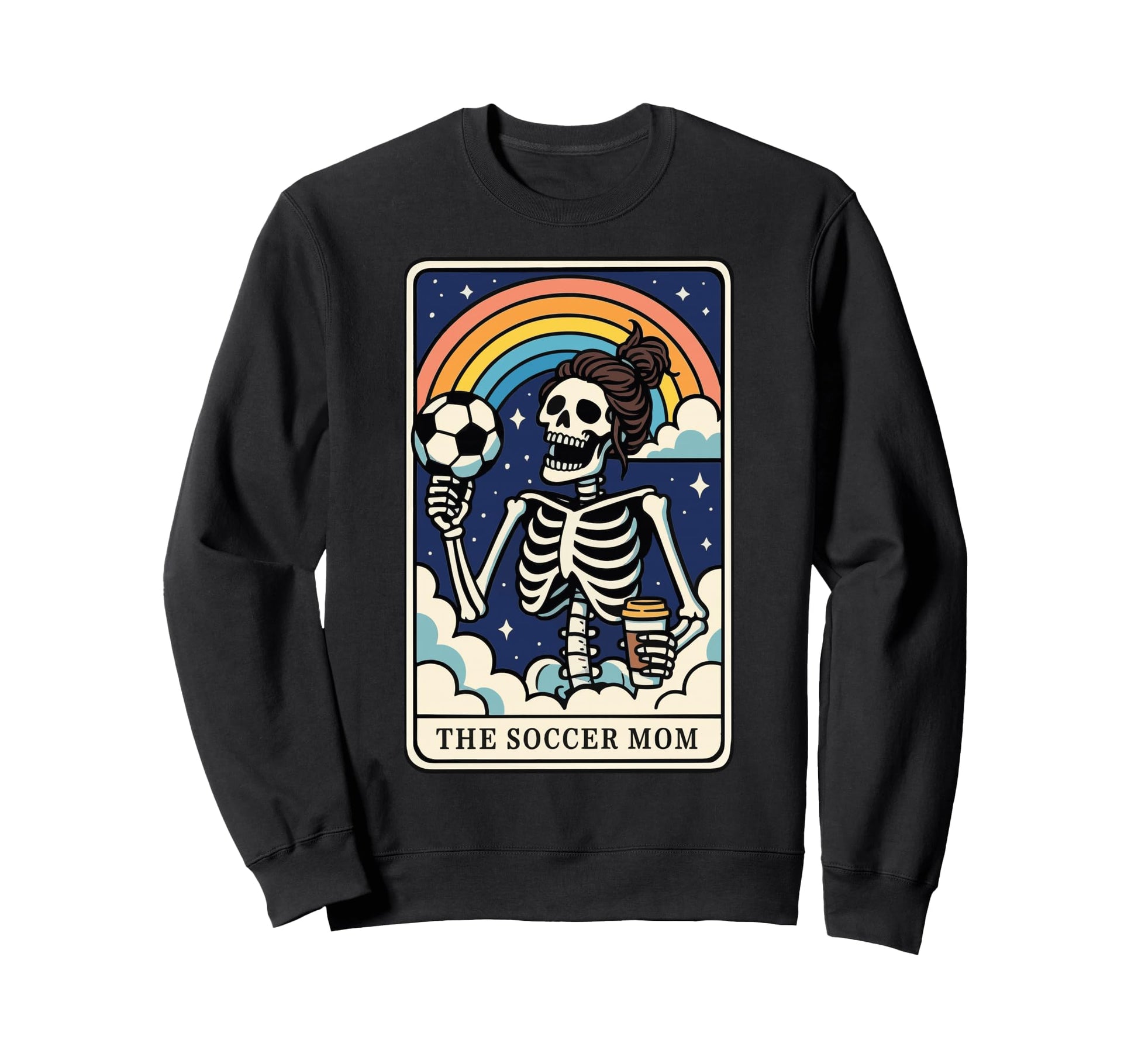 Soccer Mom Tarot Card Sweatshirt - Novelty Apparel Men Women - T-Shirt, Sweatshirt, Hoodie