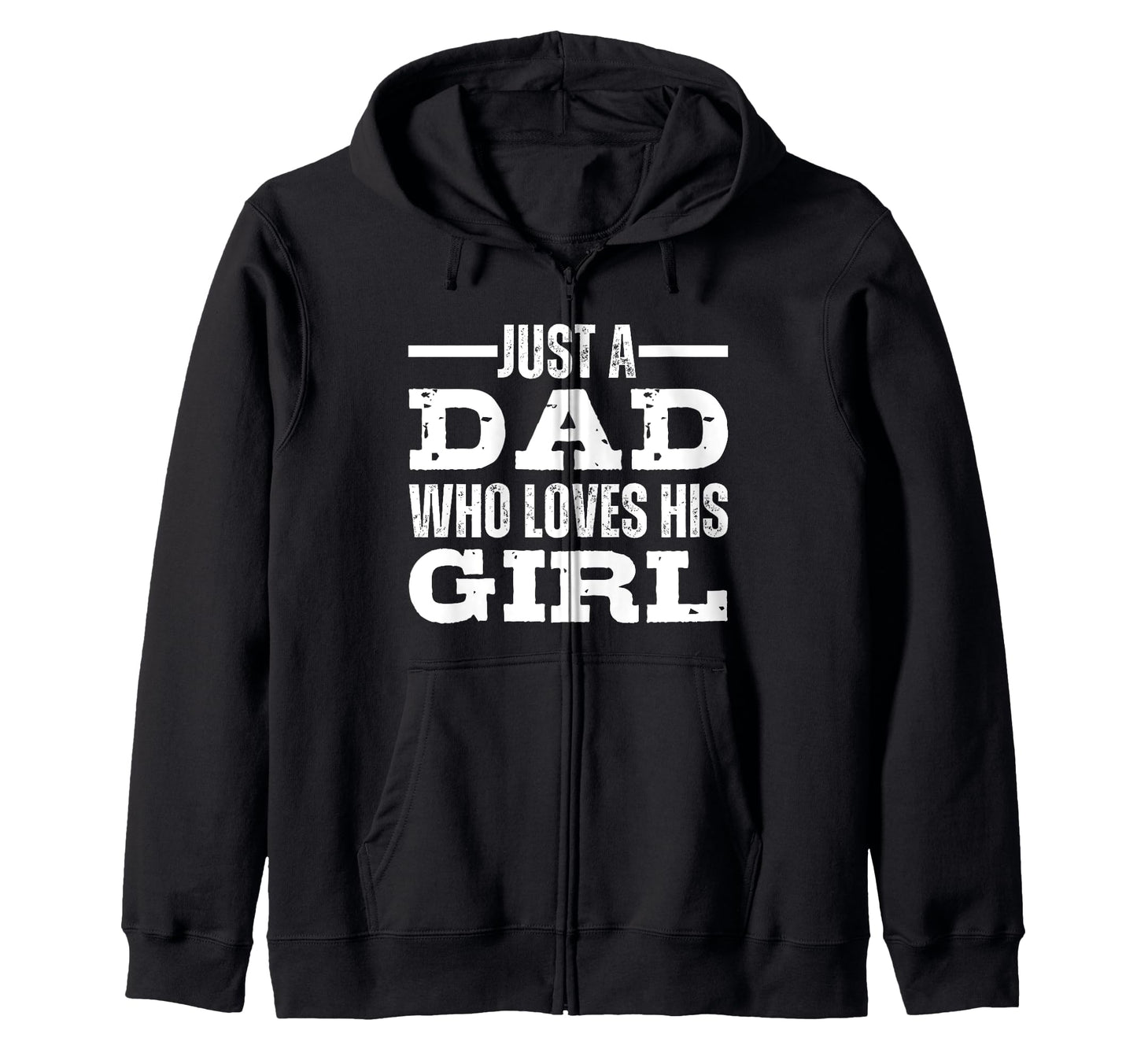 Just Dad Who Loves His T Shirts T-Shirt - Casual Everyday Wear Unisex - T-Shirt, Sweatshirt, Hoodie