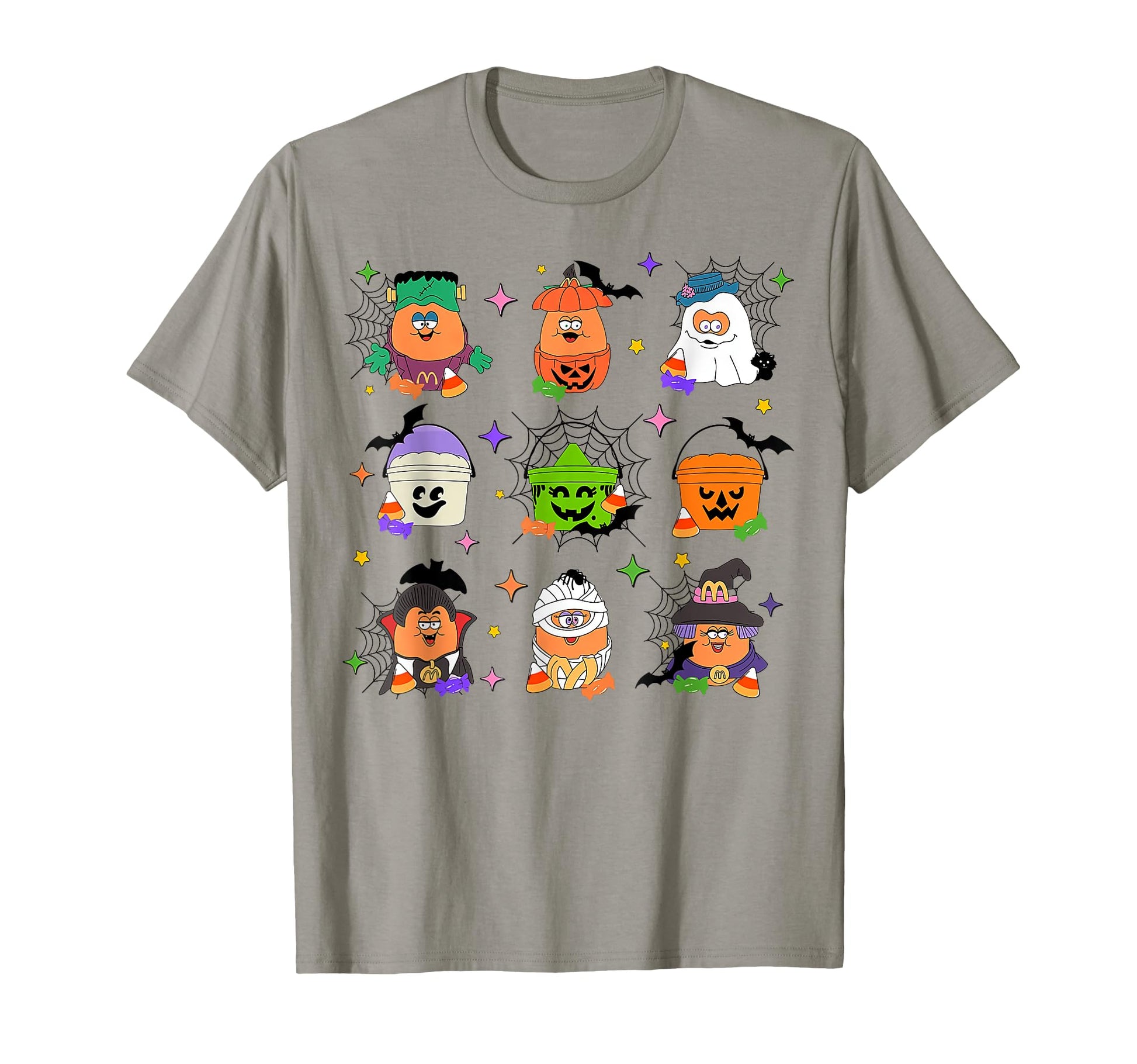 Spooky Nuggets Meal Bucket Halloween T-Shirt - Casual Everyday Wear Unisex - T-Shirt, Sweatshirt, Hoodie