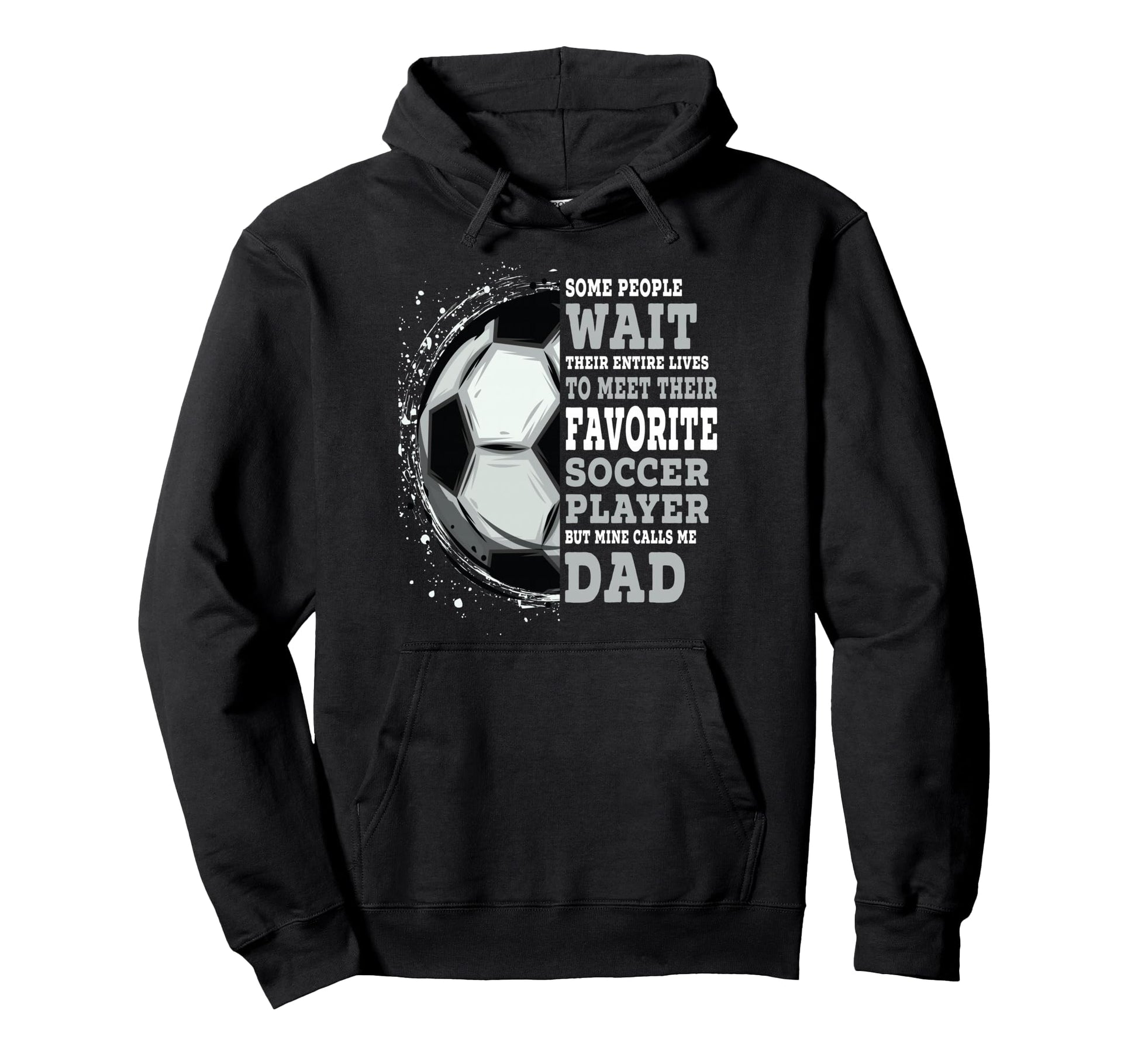 Matching Family Favorite Soccer Hoodie - Minimalist Print for Adults - T-Shirt, Sweatshirt, Hoodie