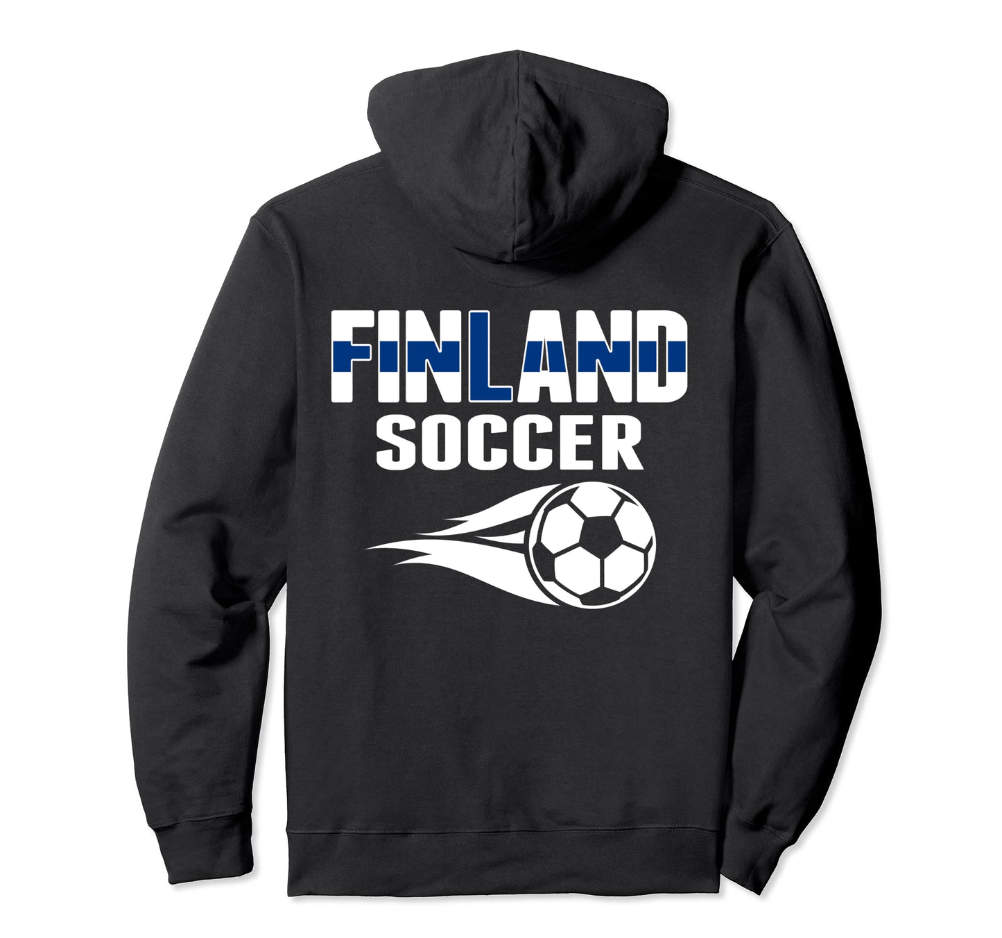 Proud Finland Soccer Fans Jersey Support Hoodie - Streetwear Style Unisex - T-Shirt, Sweatshirt, Hoodie