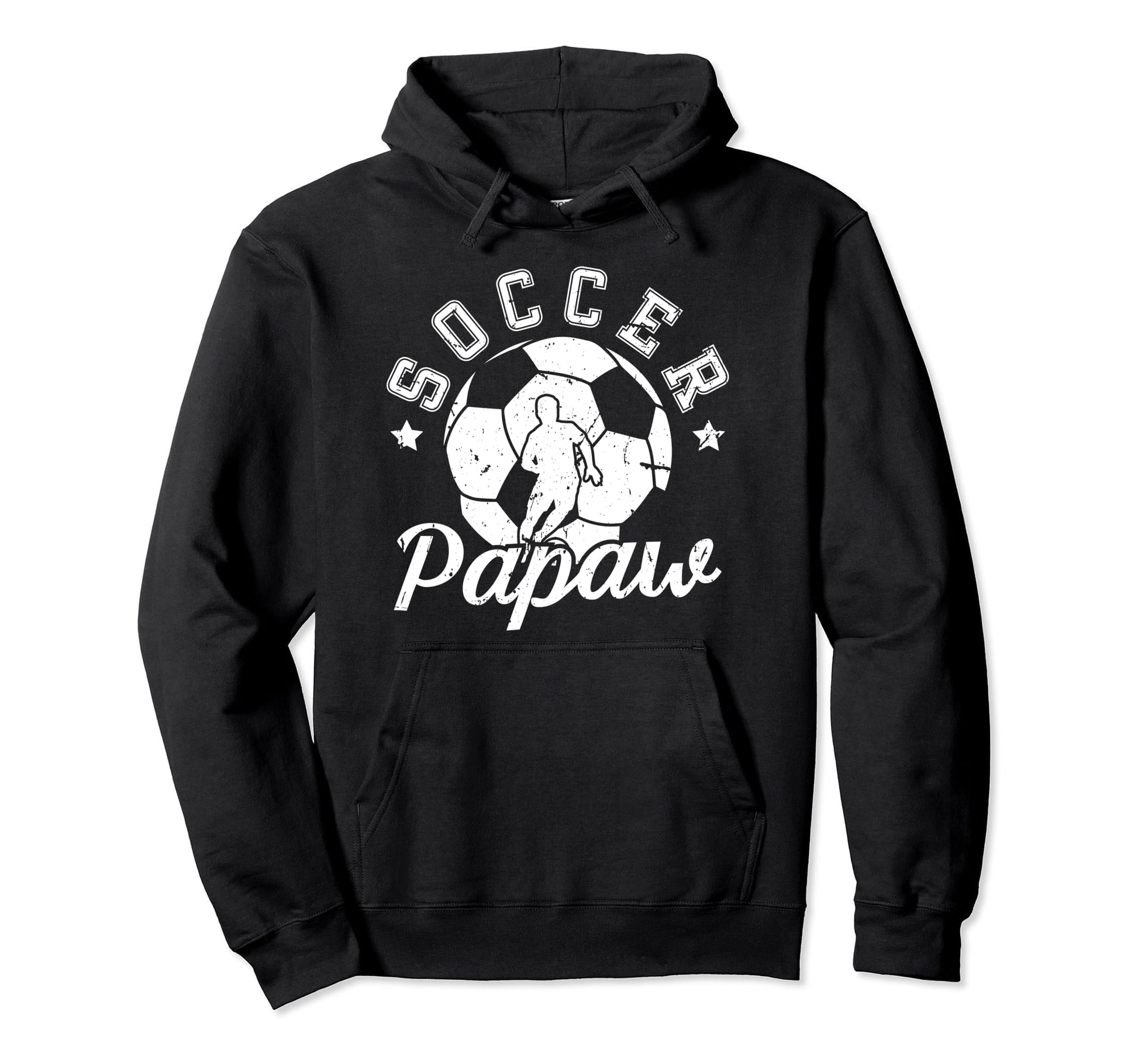 Soccer Papaw Grandpa Papaw Soccer Hoodie - Streetwear Style for Adults - T-Shirt, Sweatshirt, Hoodie