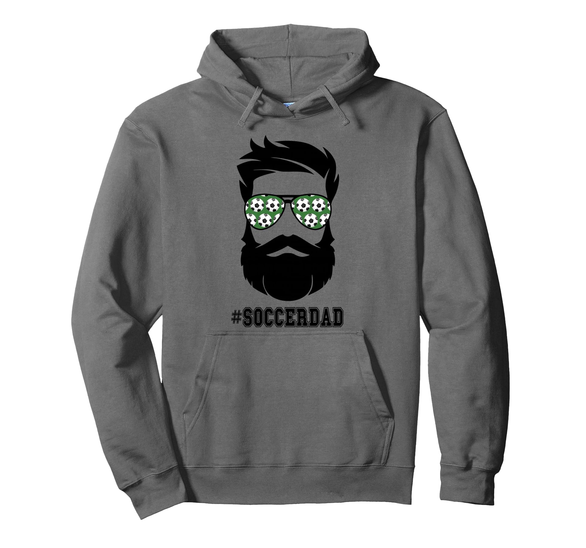 Soccer Dad Beard And Sunglasses Hoodie - Custom Art Print Men Women - T-Shirt, Sweatshirt, Hoodie