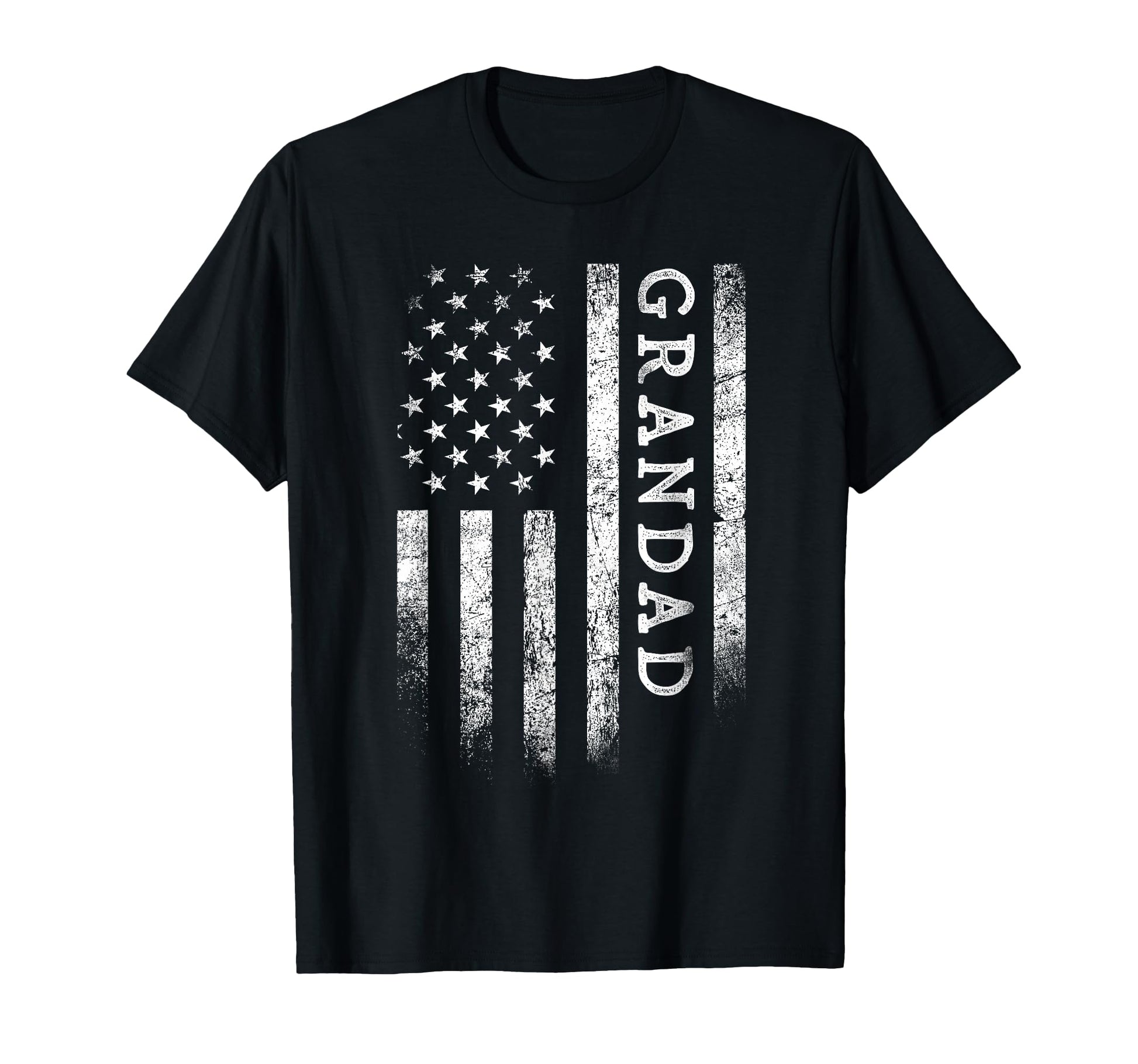 Grandad American Flag Grandad Gifts T-Shirt - Custom Art Print for Adults - T-Shirt, Sweatshirt, Hoodie