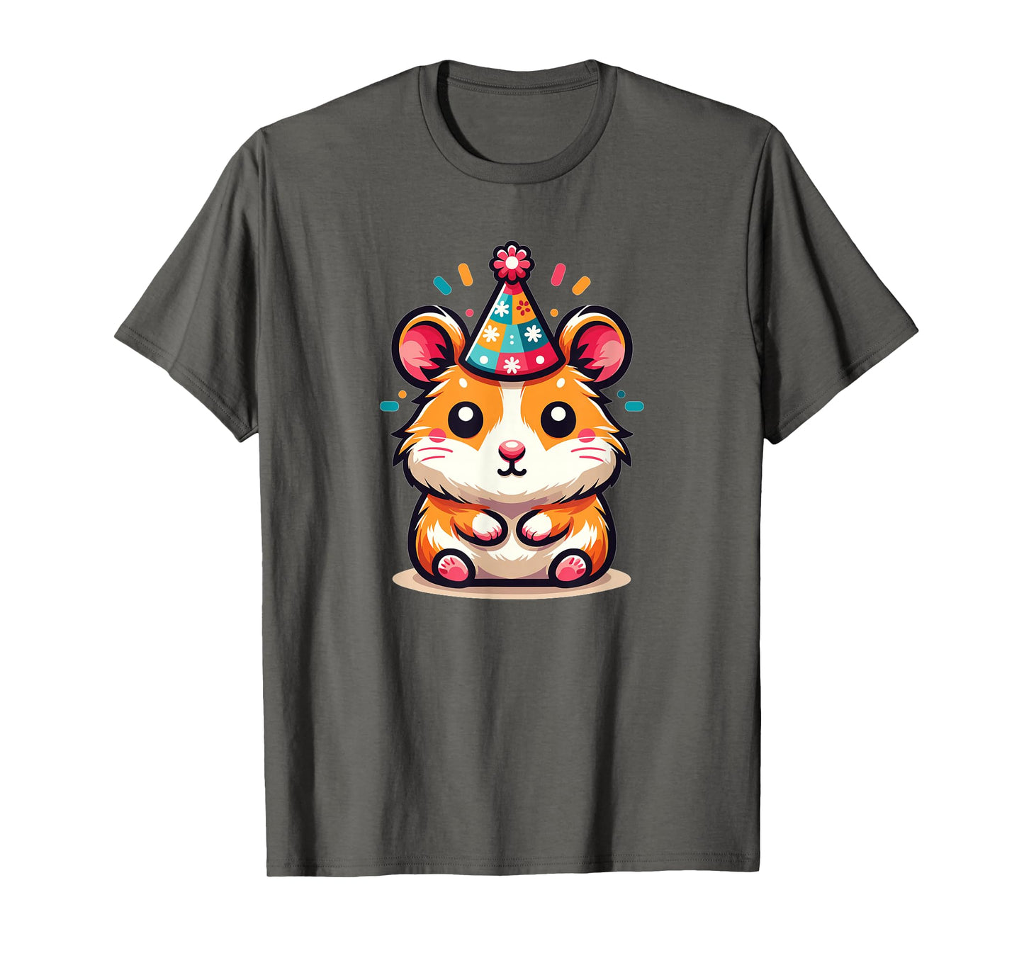 Birthday Hamster Children Birthday T-Shirt - Fun Novelty Design Unisex - T-Shirt, Sweatshirt, Hoodie
