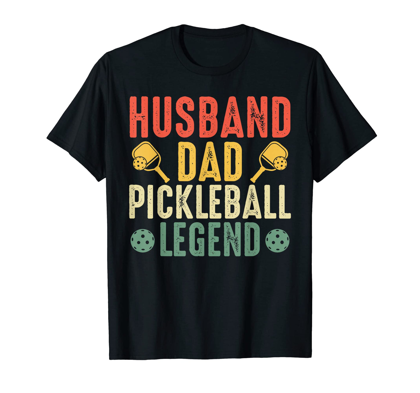 Mens Pickleball Player Husband And T-Shirt - Fun Novelty Design for Adults - T-Shirt, Sweatshirt, Hoodie