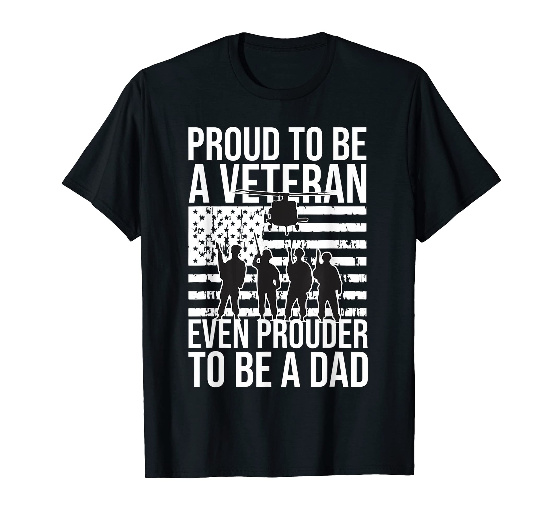 Mens Proud To Be Veteran Even Proud To T-Shirt - Trendy Graphic Men Women - T-Shirt, Sweatshirt, Hoodie