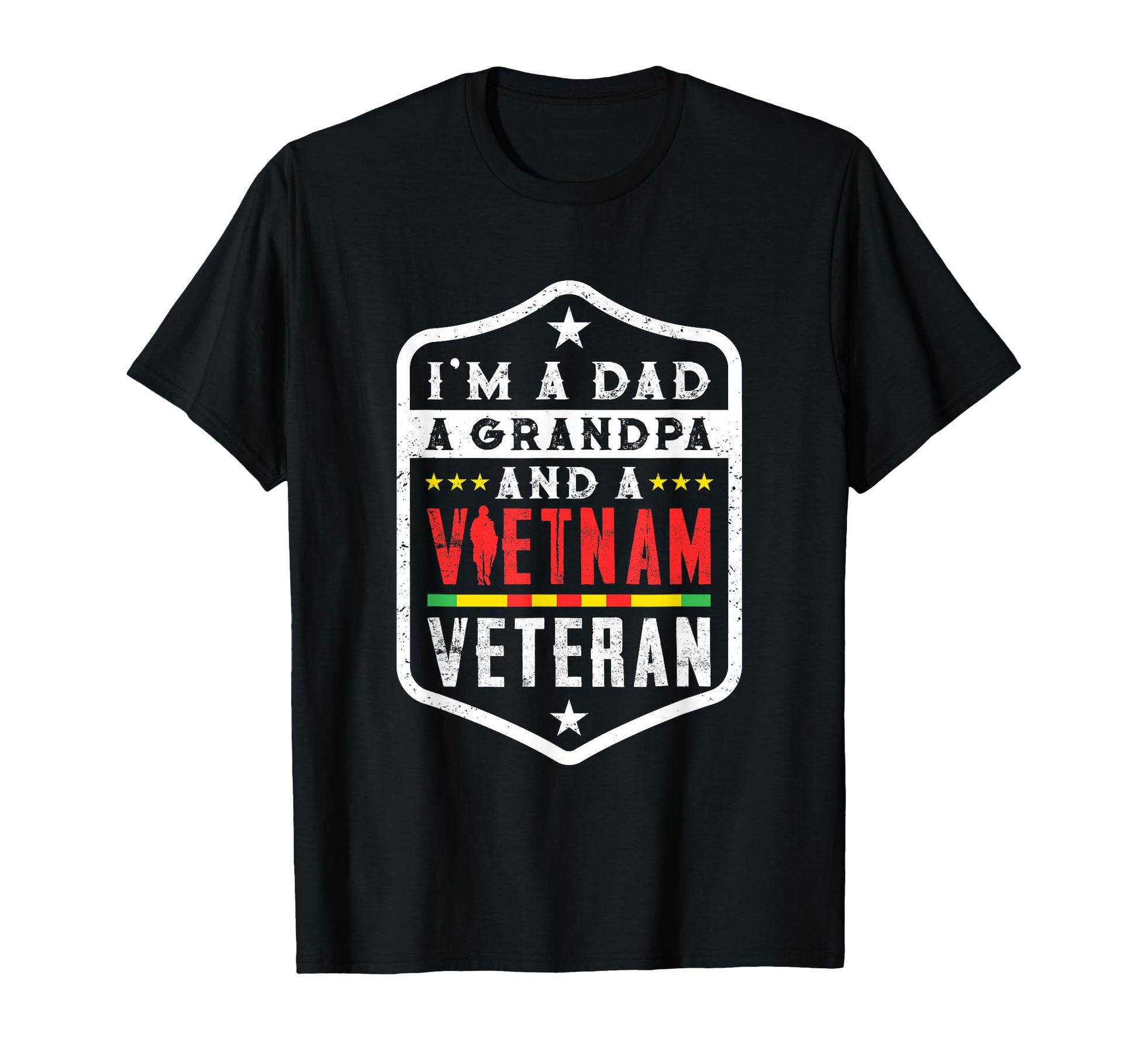 Veteran Dad Grandpa Vietnam Honorable T-Shirt - Graphic Print for Adults - T-Shirt, Sweatshirt, Hoodie