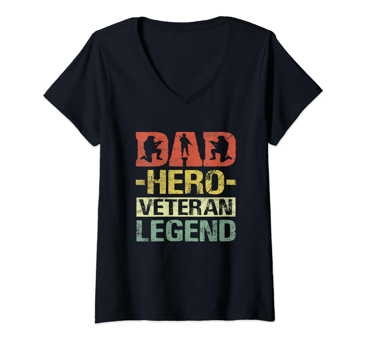 Veteran Dad Gifts Veteran Dad T-Shirt - Fun Novelty Design Men Women - T-Shirt, Sweatshirt, Hoodie