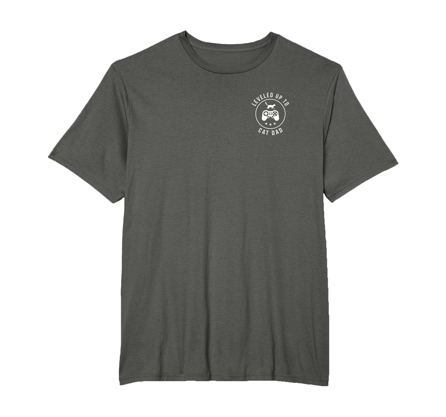 Gift New Cat Dad Gamer Cat Dad Gamer T-Shirt - Unique Graphic Men Women - T-Shirt, Sweatshirt, Hoodie