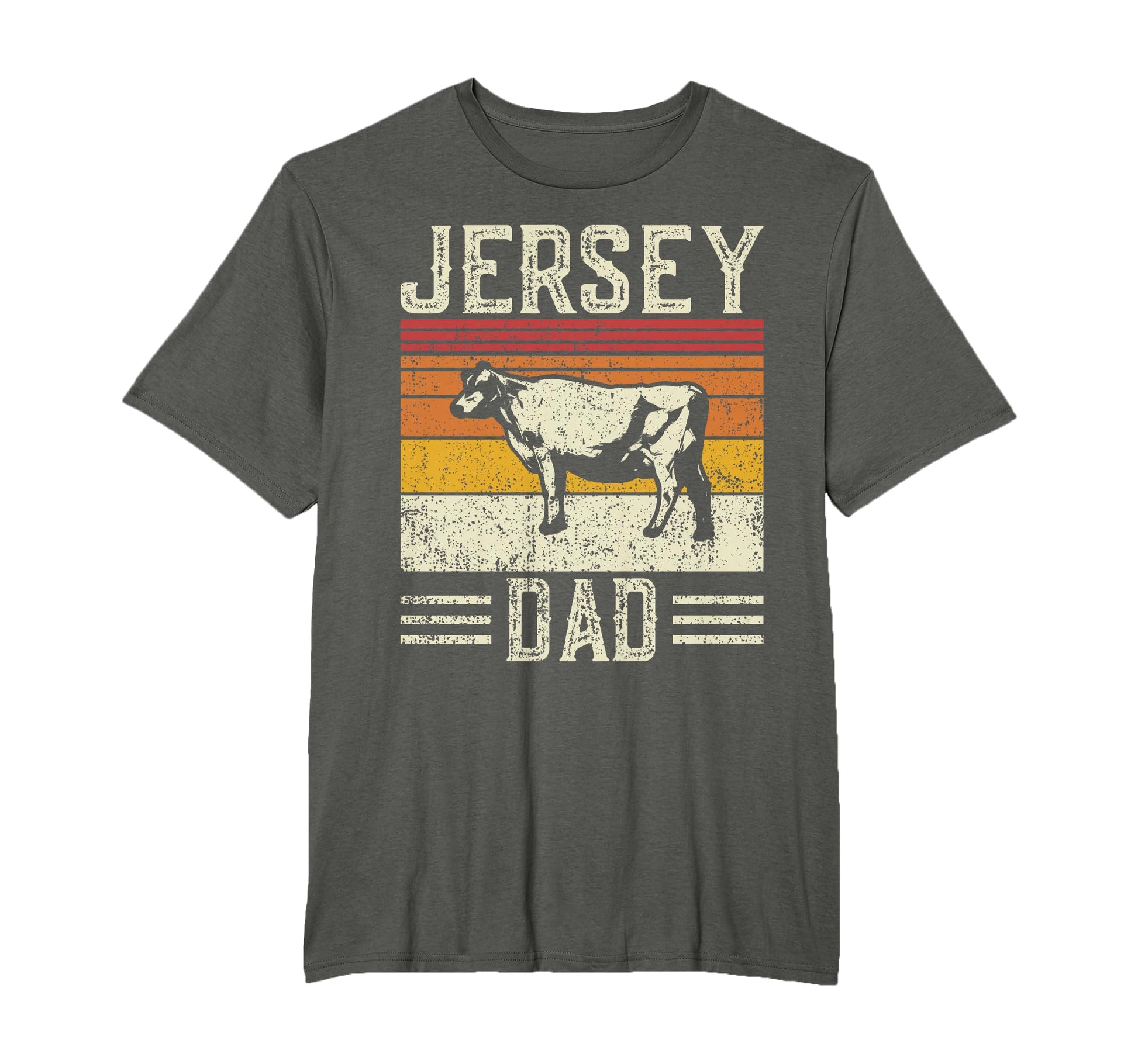 Best Cow Dad Cattle Jersey T-Shirt - Streetwear Style for Adults - T-Shirt, Sweatshirt, Hoodie