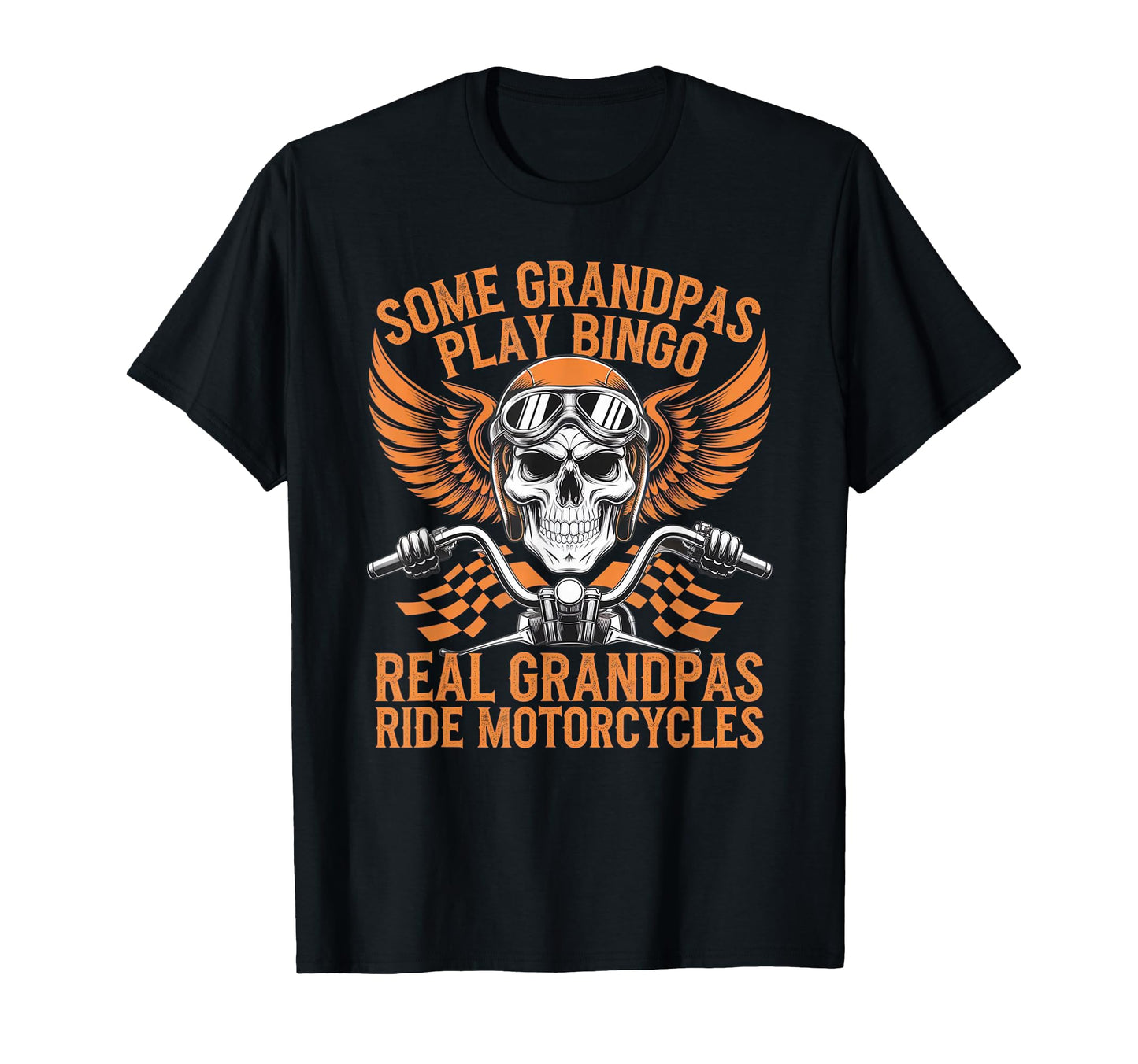 Some Grandpas Play Bingo Real Grandpas T-Shirt - Graphic Print for Adults - T-Shirt, Sweatshirt, Hoodie