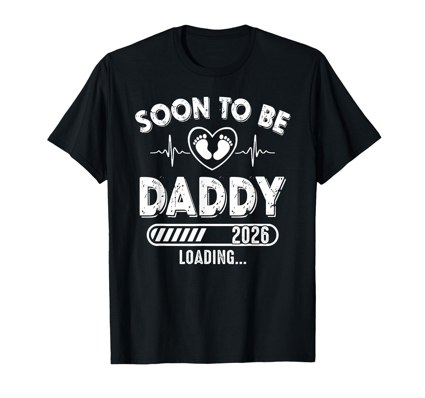 Soon To Be Daddy Est 2026 New Dad Fathers T-Shirt - Graphic Print Unisex - T-Shirt, Sweatshirt, Hoodie