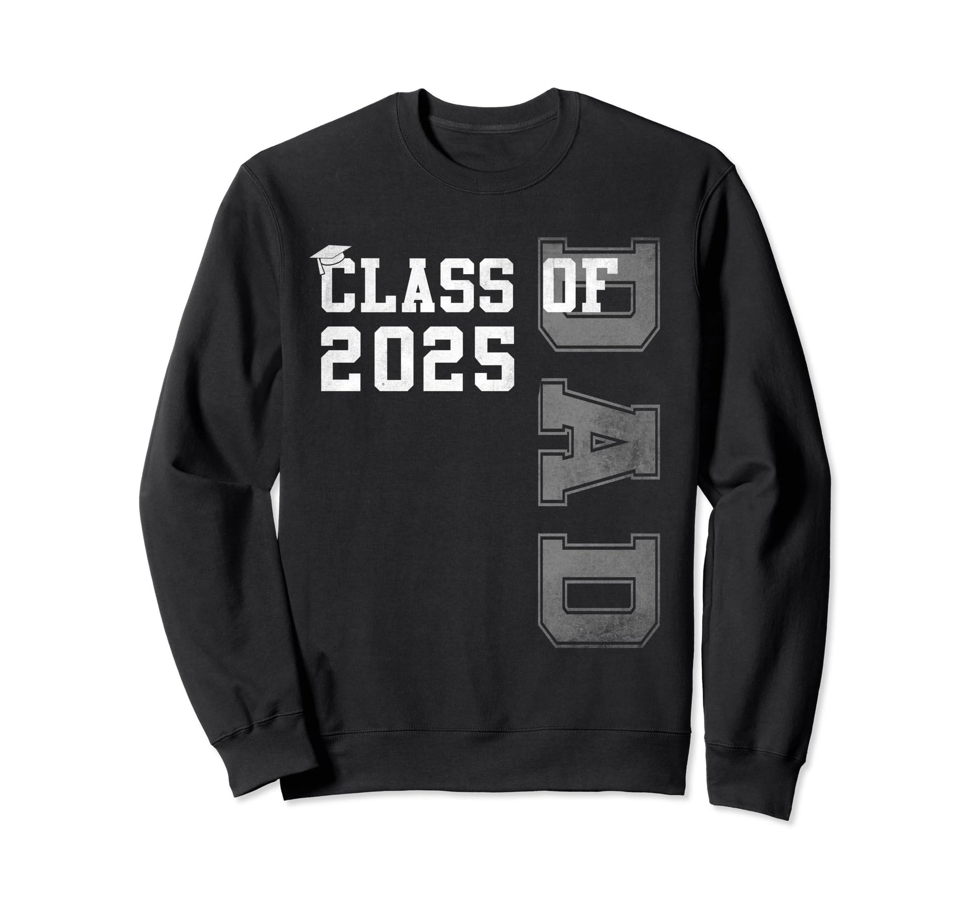 Dad Senior 2025 Proud Dad Class Sweatshirt - Custom Art Print Men Women - T-Shirt, Sweatshirt, Hoodie