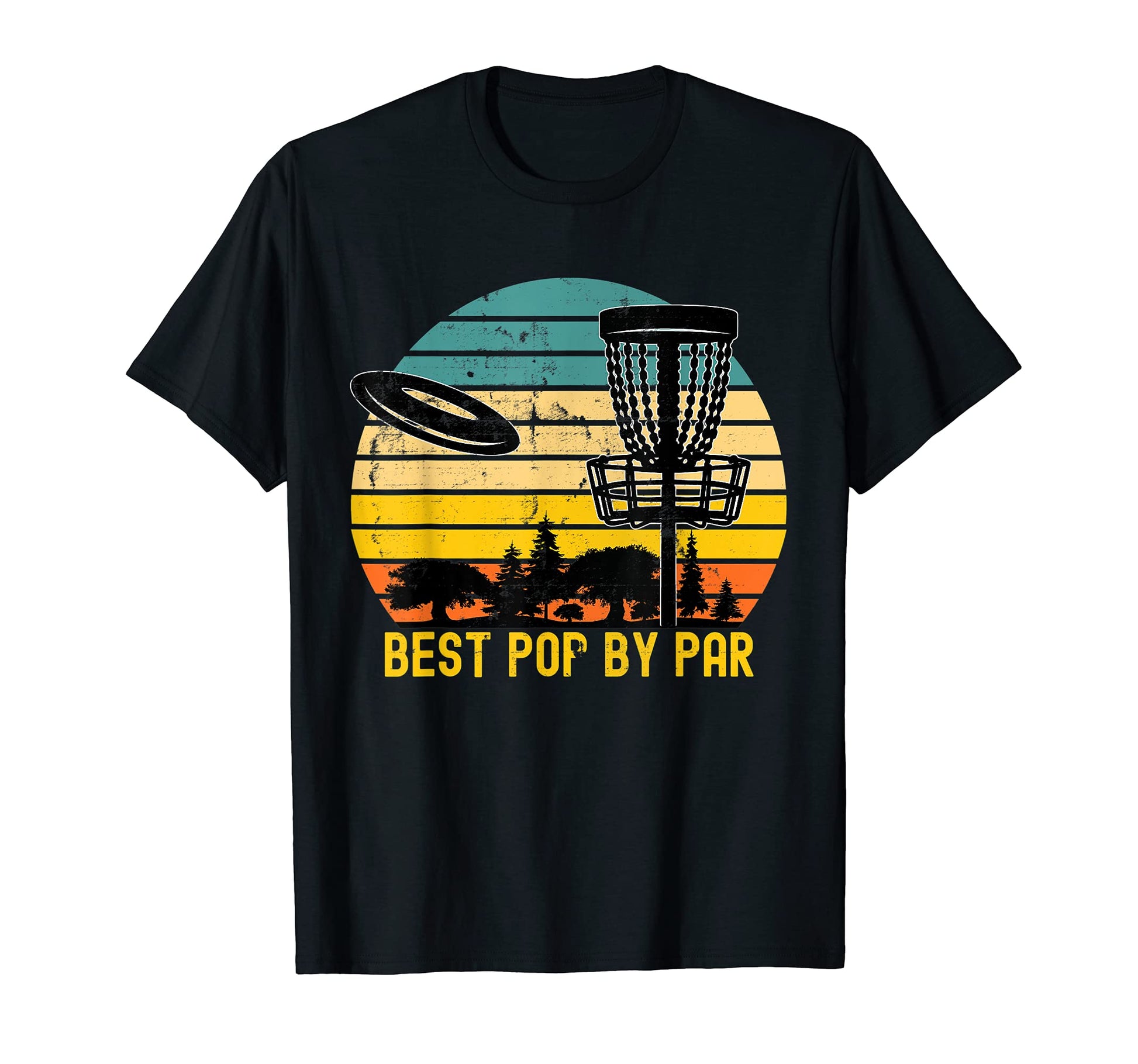 Disc Golf Pop Present Best Pop Par Disk T-Shirt - Graphic Print for Adults - T-Shirt, Sweatshirt, Hoodie
