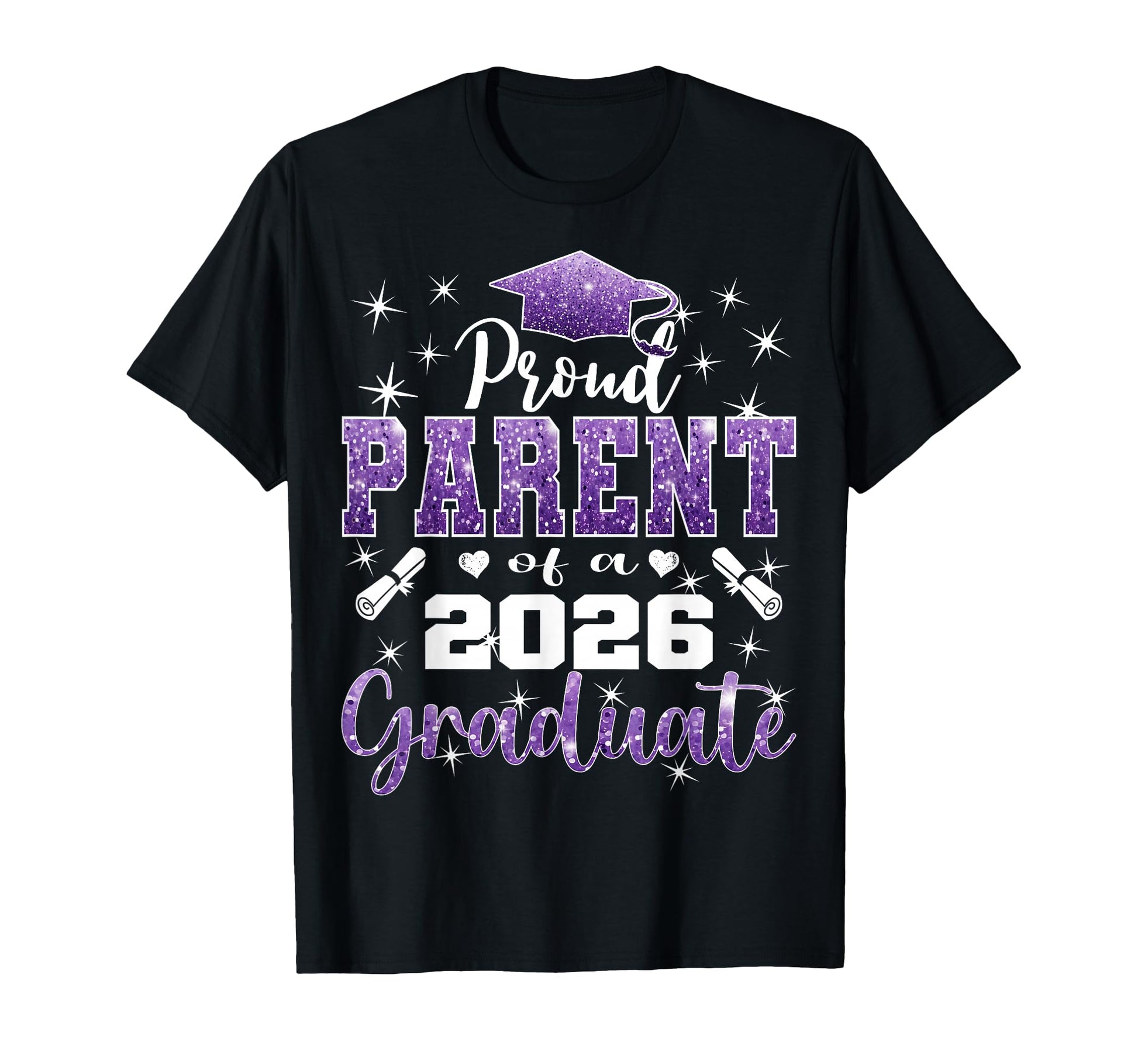 Super Proud Parent 2026 Graduate T-Shirt - Novelty Apparel Men Women - T-Shirt, Sweatshirt, Hoodie