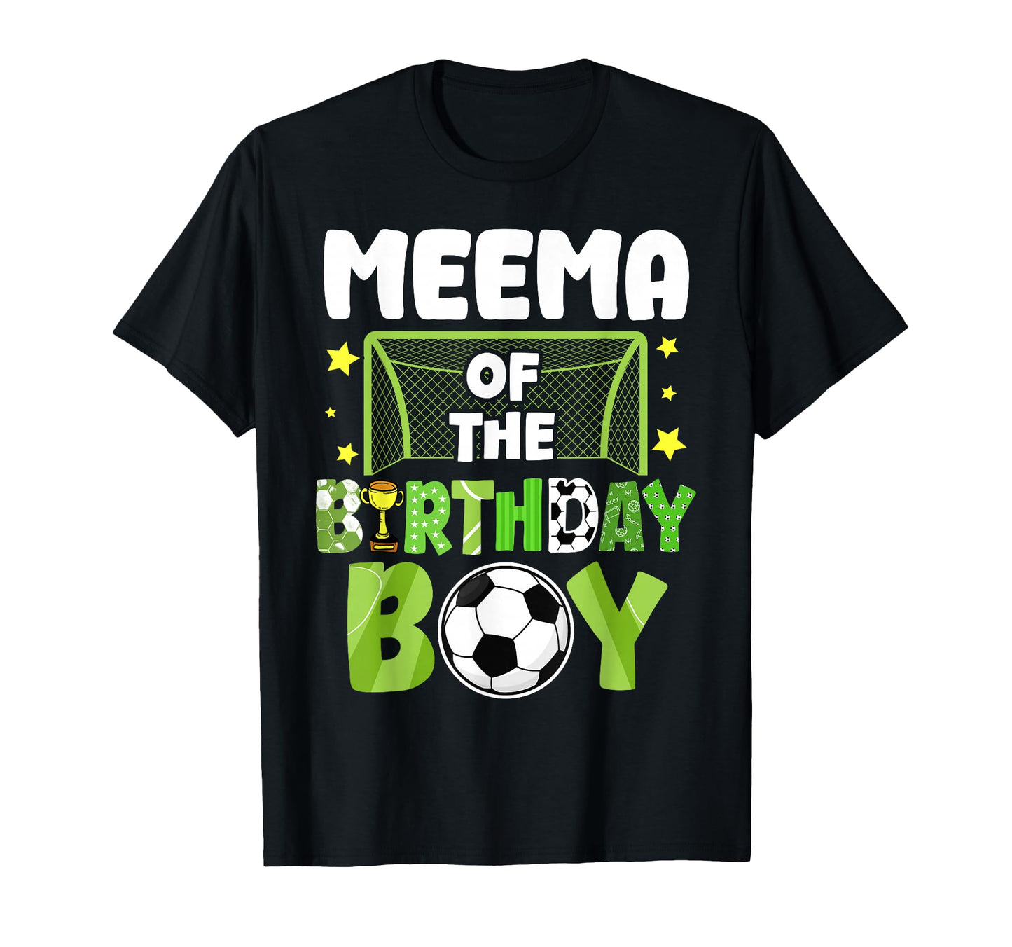Soccer Meema Birthday Party Family T-Shirt - Aesthetic Graphic Men Women - T-Shirt, Sweatshirt, Hoodie