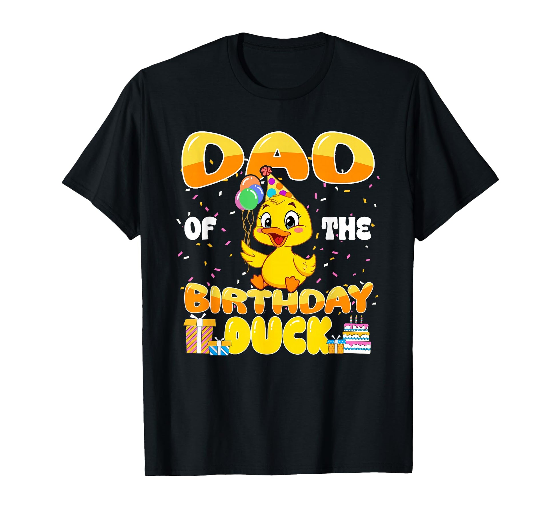 Dad Birthday Duck Rubber Duck Bday Family T-Shirt - Trendy Graphic Unisex - T-Shirt, Sweatshirt, Hoodie