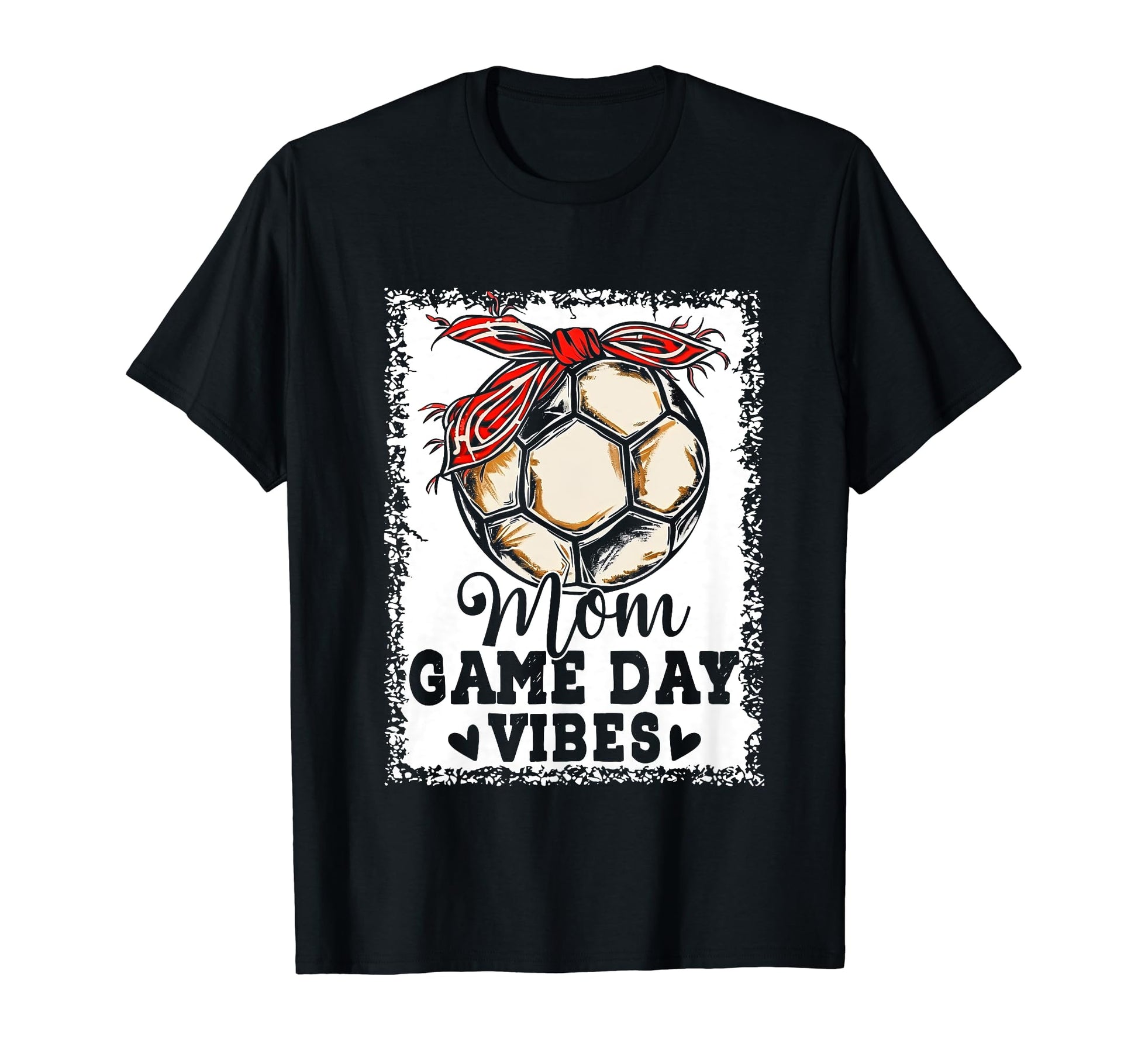 Soccer Mom Bleached Bun Mothers Day T-Shirt - Aesthetic Graphic for Adults - T-Shirt, Sweatshirt, Hoodie