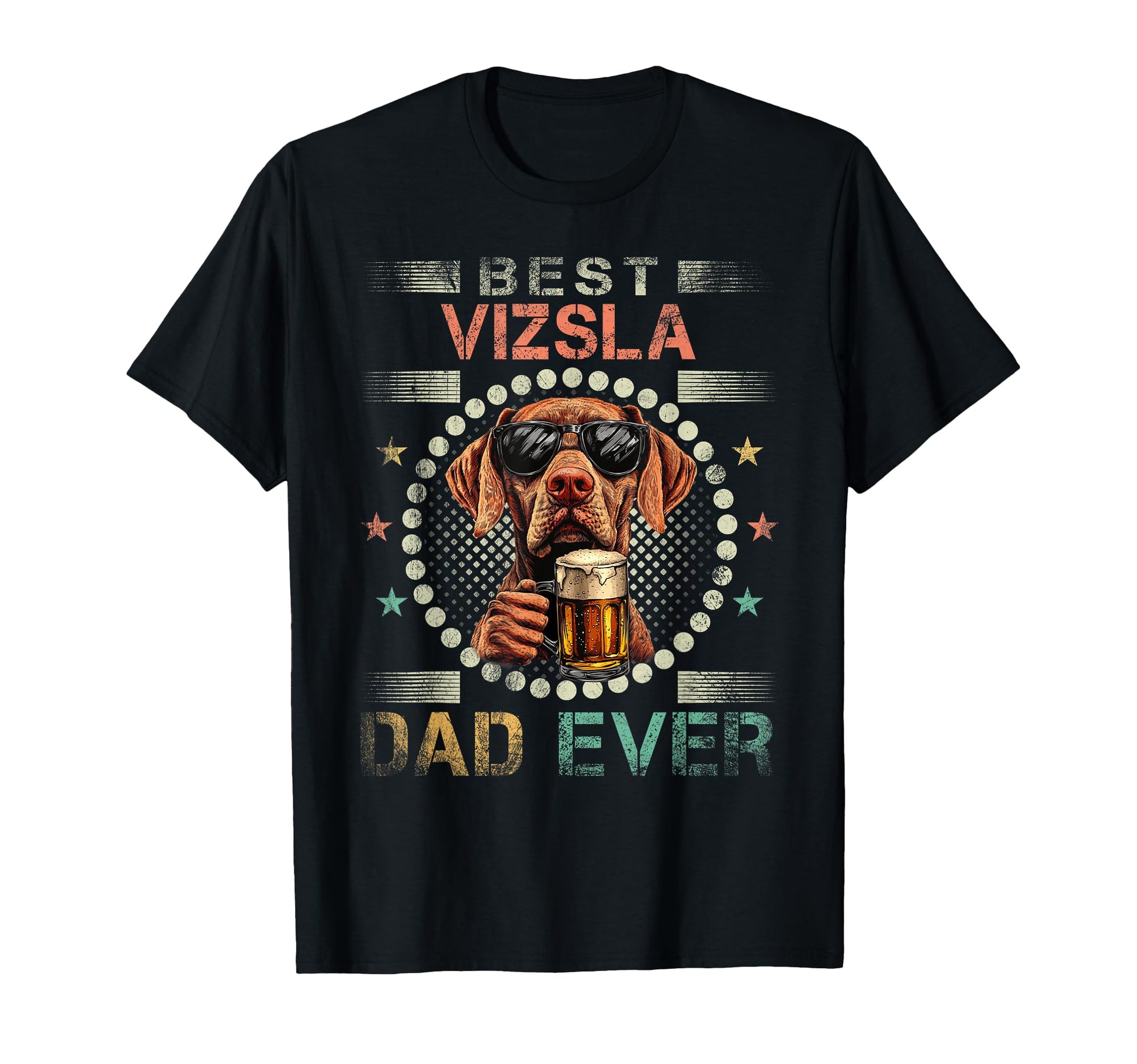 Vizsla Dad Dog Owner Funny Vizsla Dog T-Shirt - Graphic Print for Adults - T-Shirt, Sweatshirt, Hoodie