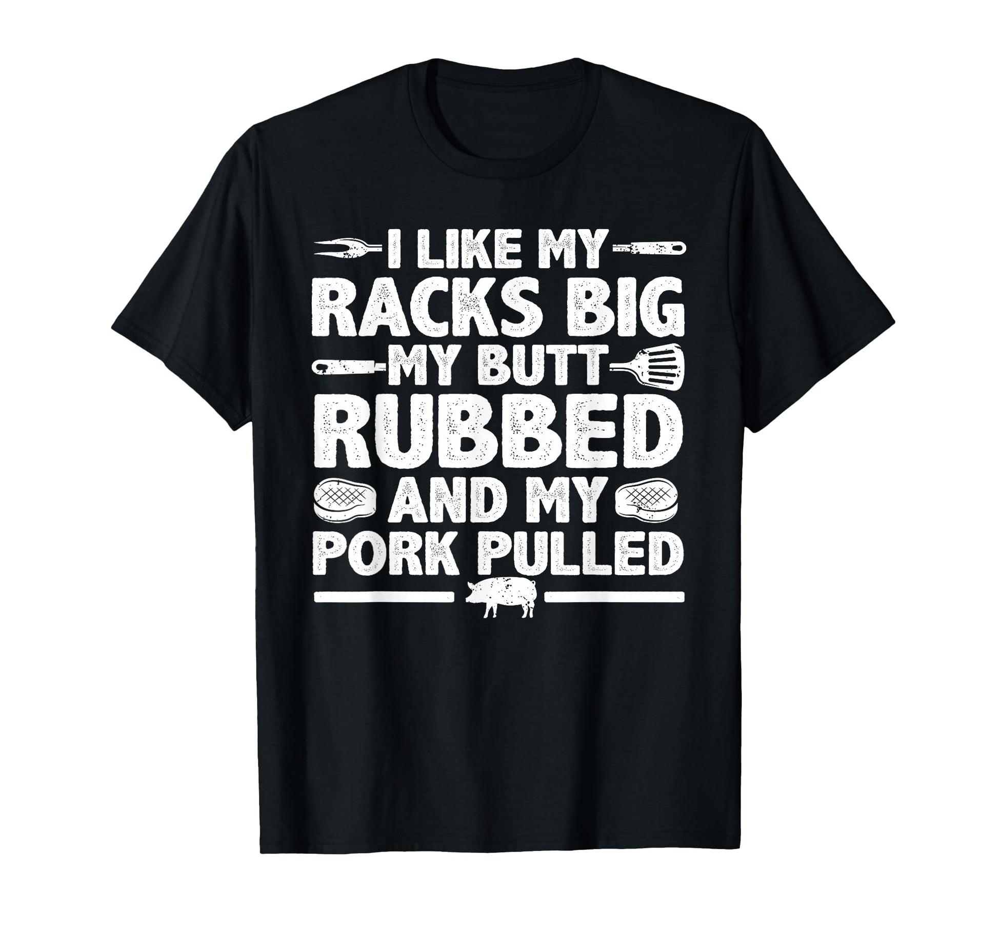 Grilling Pork Rub Smoking Bbq Meat Smoker T-Shirt - Trendy Graphic Unisex - T-Shirt, Sweatshirt, Hoodie