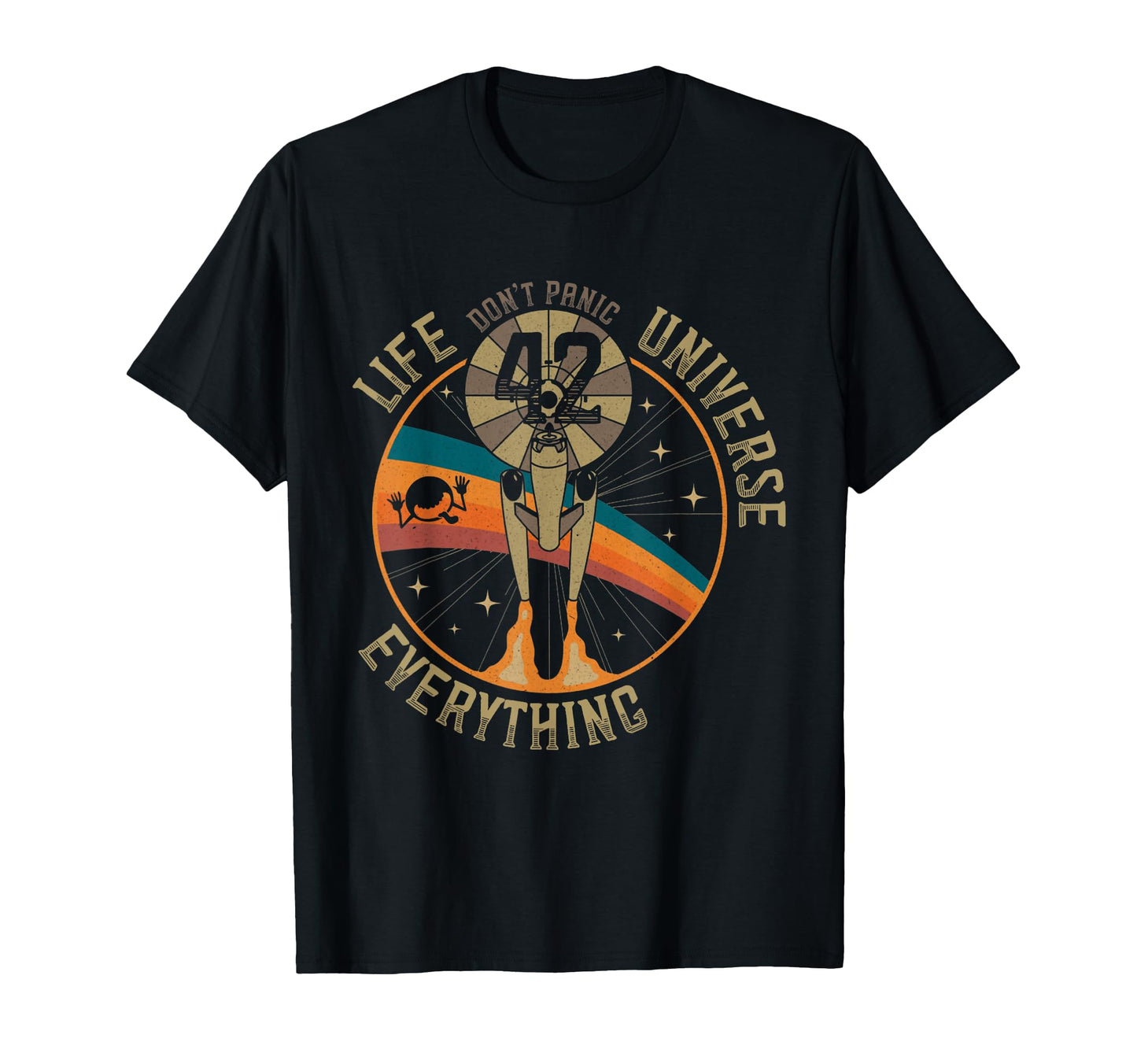 42 Answer To Life Universe And Everything T-Shirt - Minimalist Print Unisex - T-Shirt, Sweatshirt, Hoodie