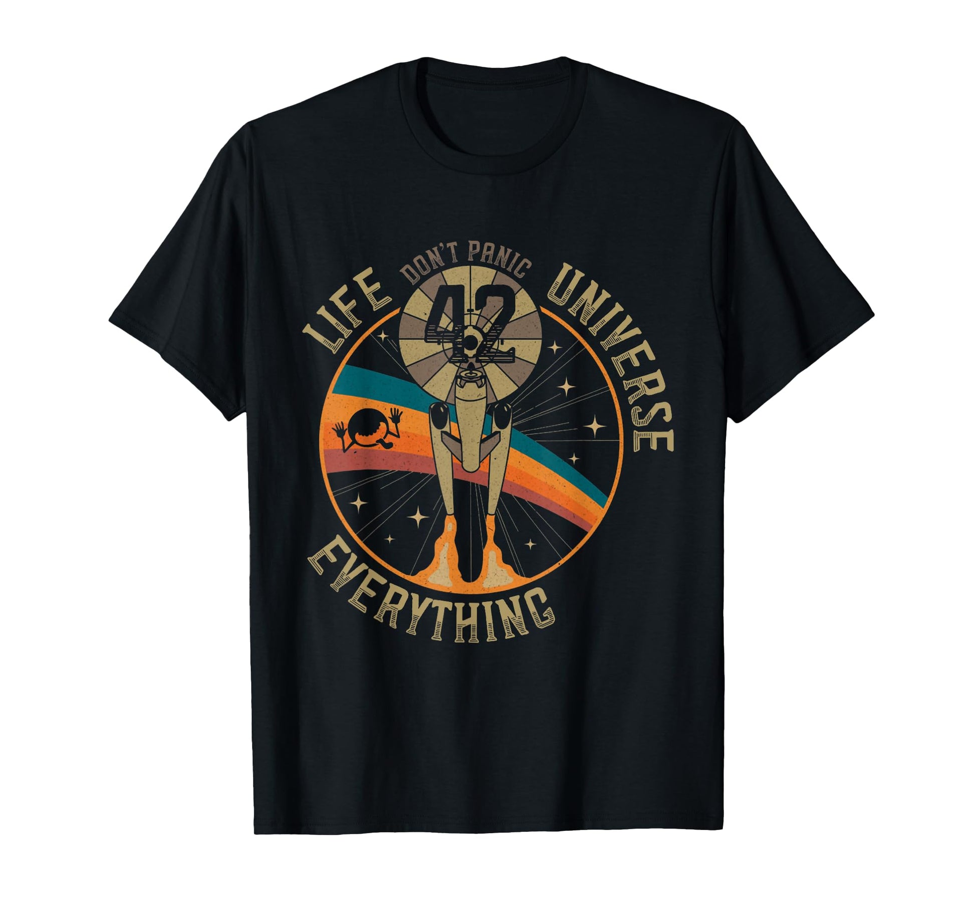 42 Answer To Life Universe And Everything T-Shirt - Minimalist Print Unisex - T-Shirt, Sweatshirt, Hoodie