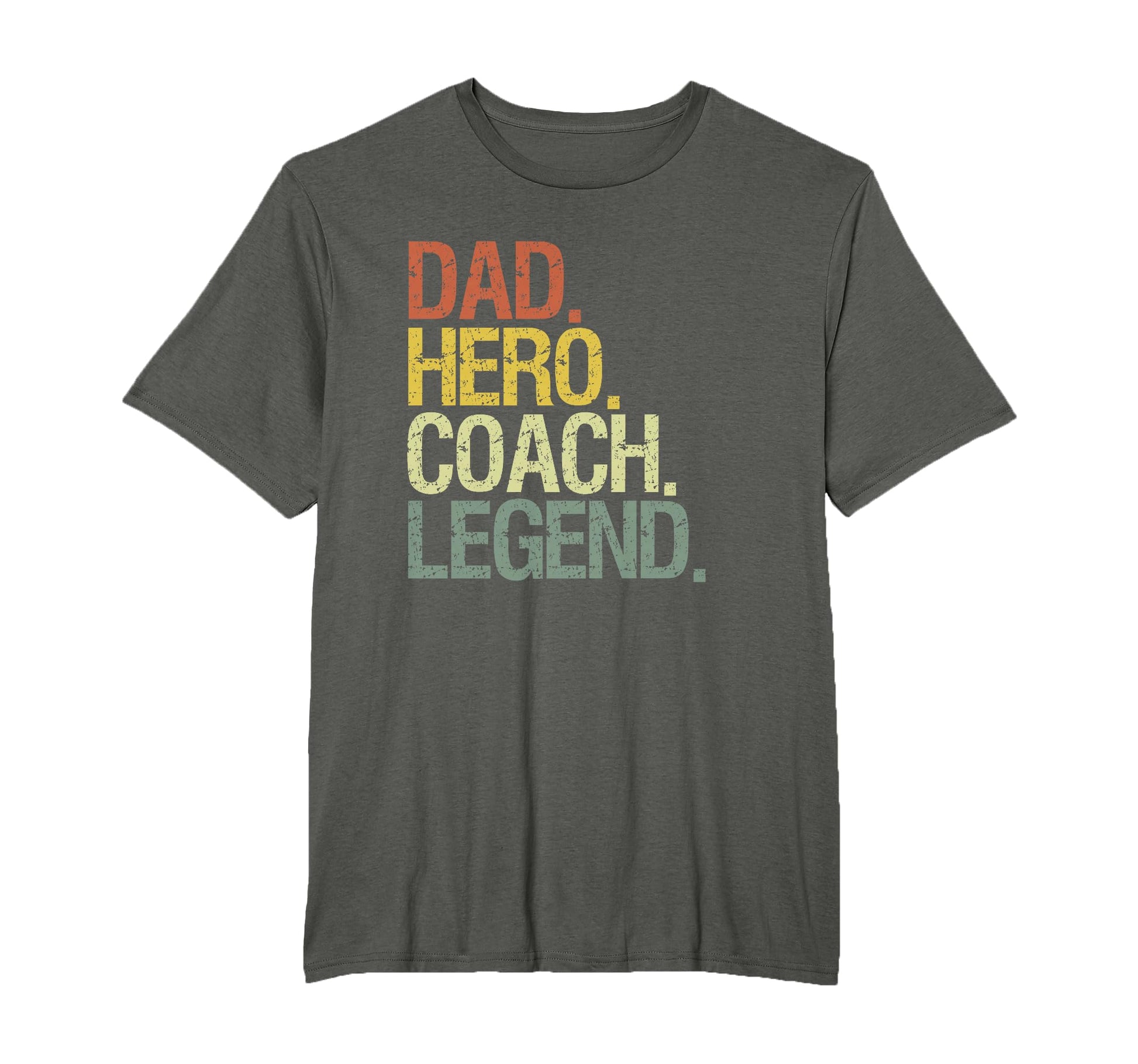 Dad Hero Coach Legend T-Shirt - Graphic Print Unisex - T-Shirt, Sweatshirt, Hoodie