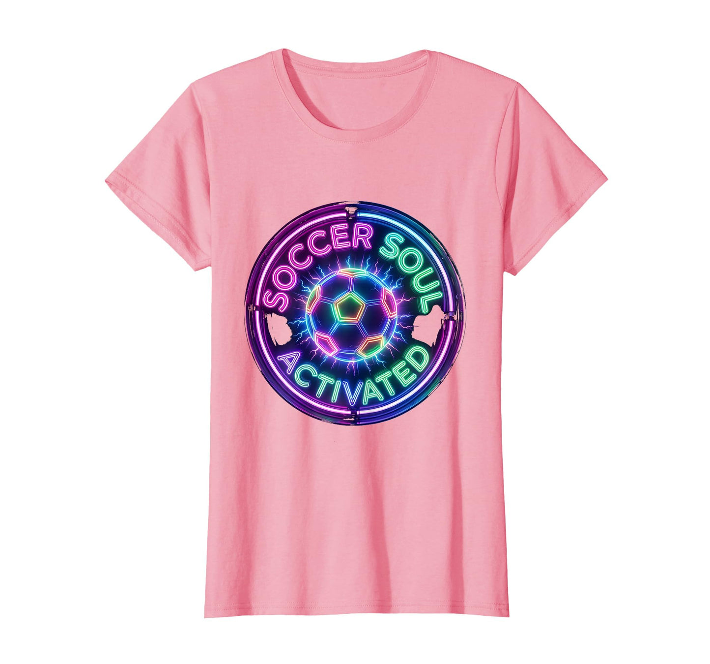Soccer Soul Activated Bold Soccer Ball T-Shirt - Streetwear Style Men Women - T-Shirt, Sweatshirt, Hoodie